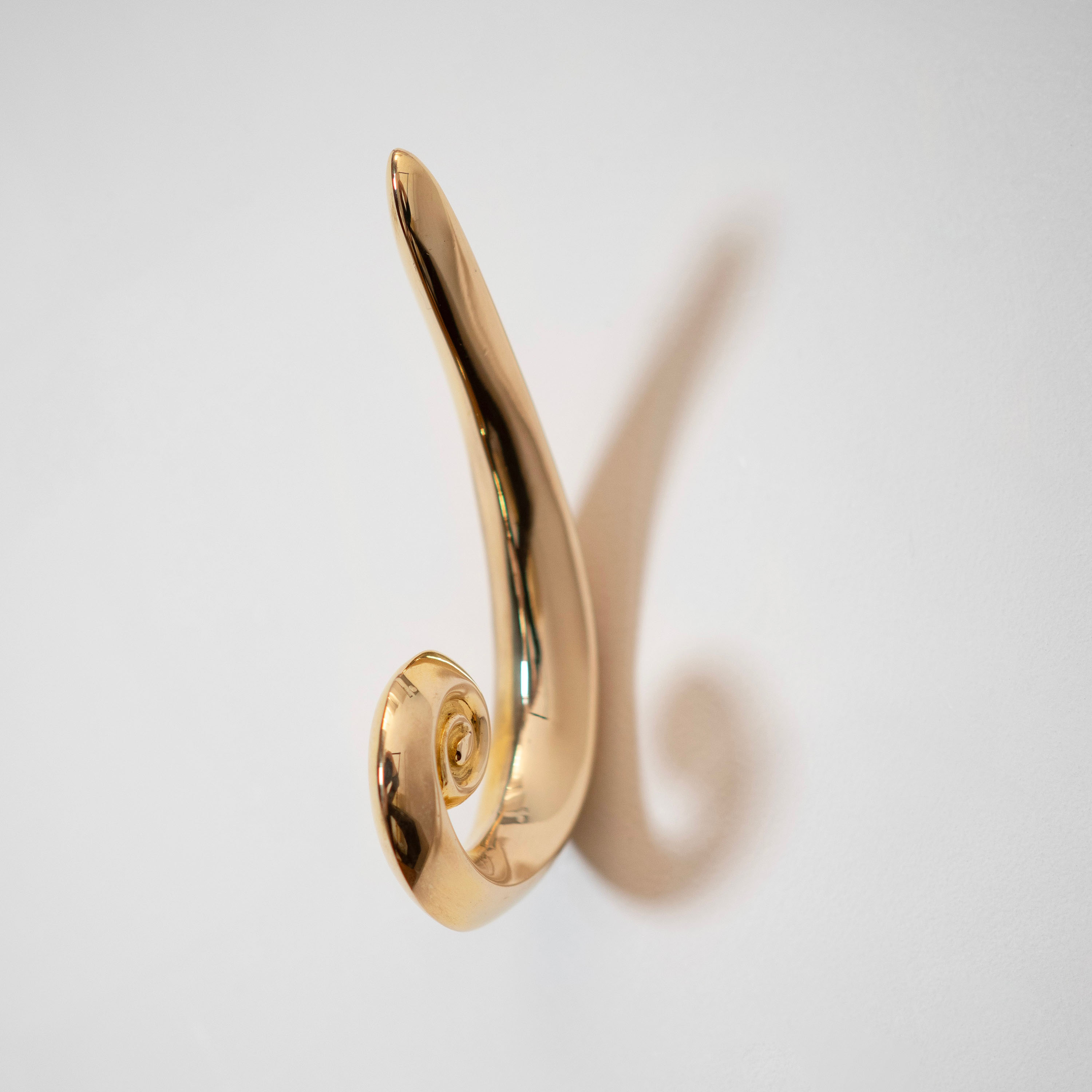 Hein Studio Noelle Wandhaken Messing