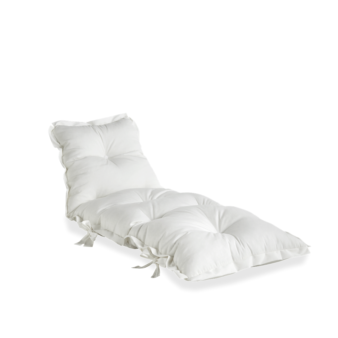 Sit And Sleep Outdoor Loungemadrass White