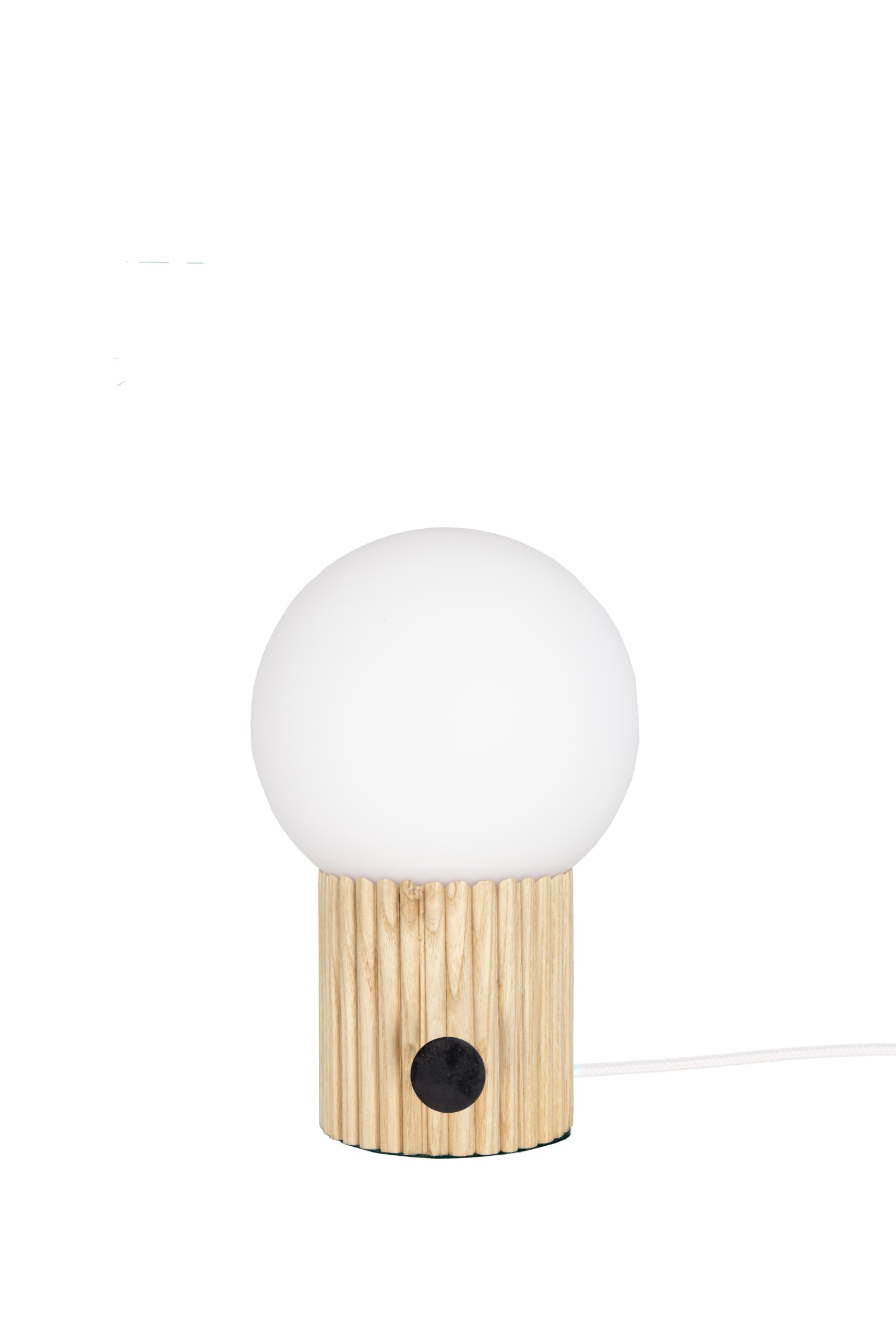 Globen Lighting - Hubble Tischlampe Natur Ø15 - Holz - Tischlampen
