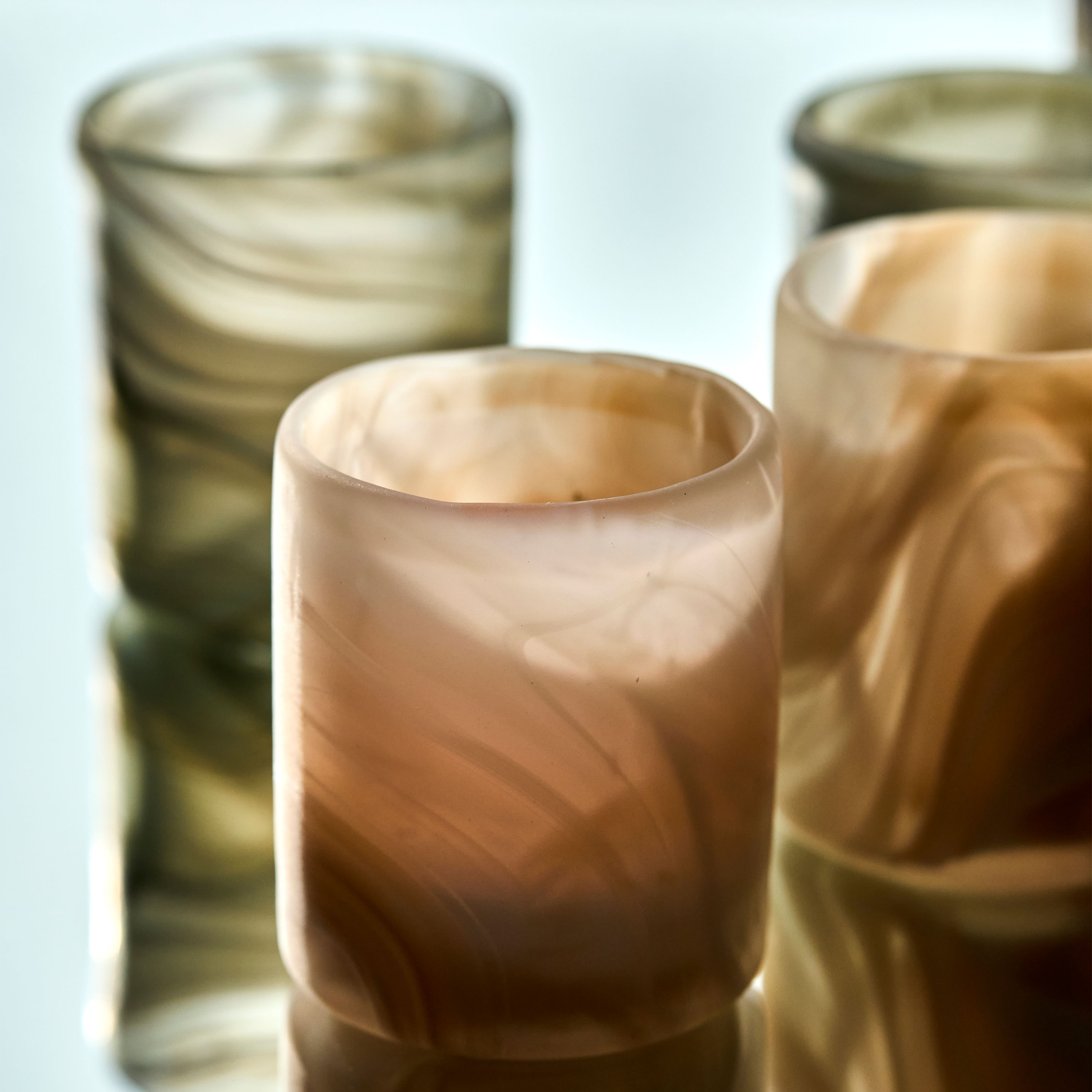 House Doctor Kae Tuikkulyhty Beige 2‑pack