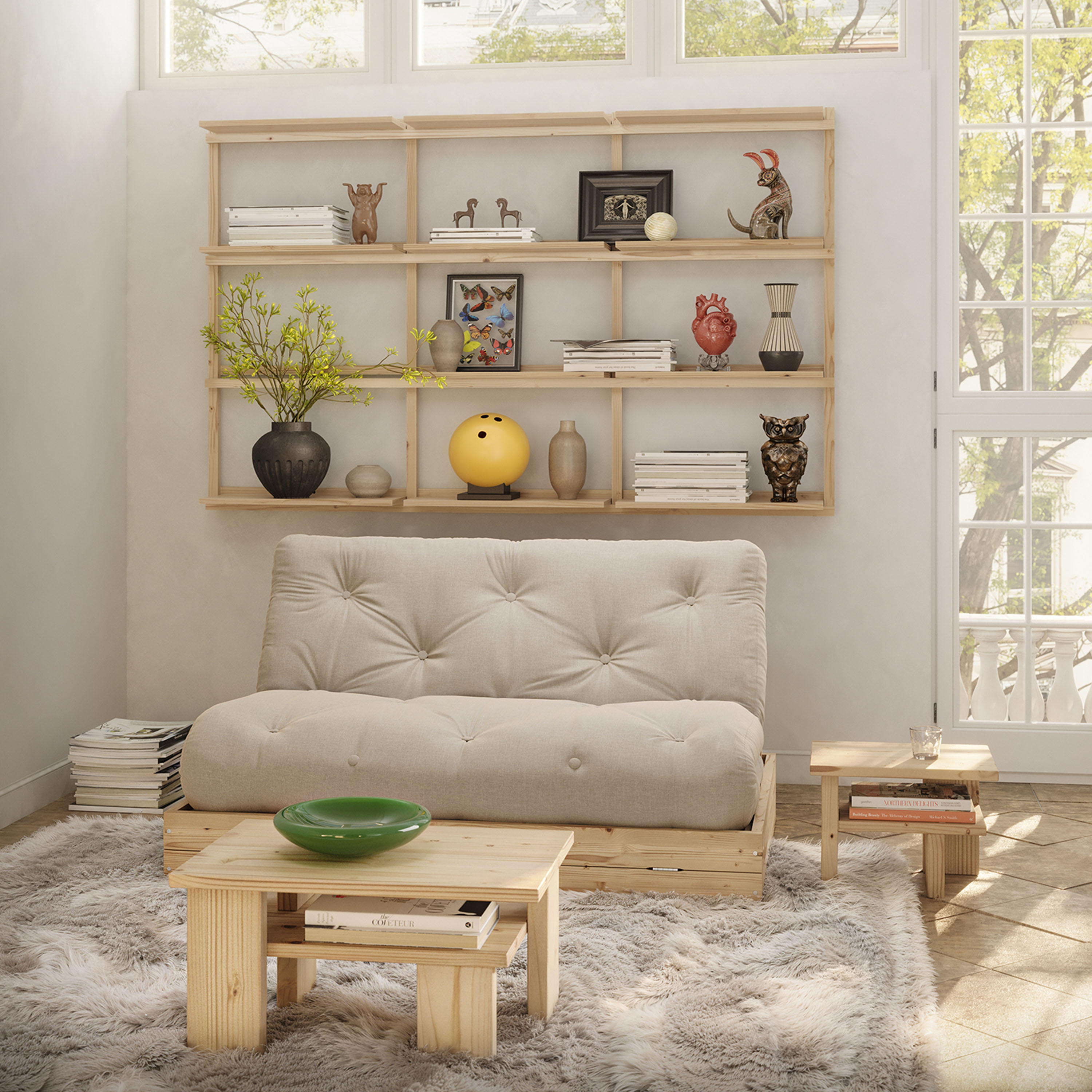 Karup Design Japan Sofabord Raw 68x45x36