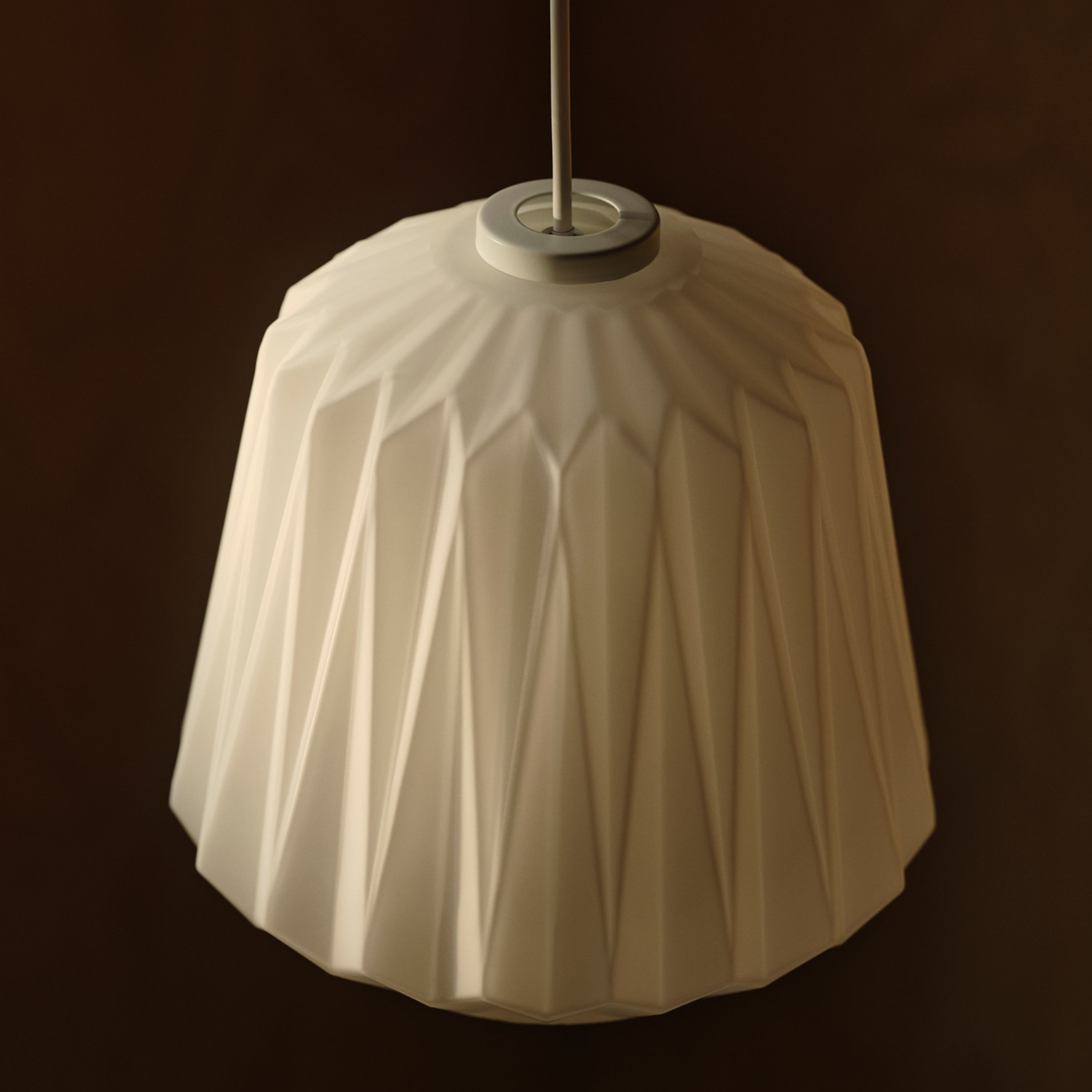 Nordlux Elbie Taklampe Opal Hvit Ø24