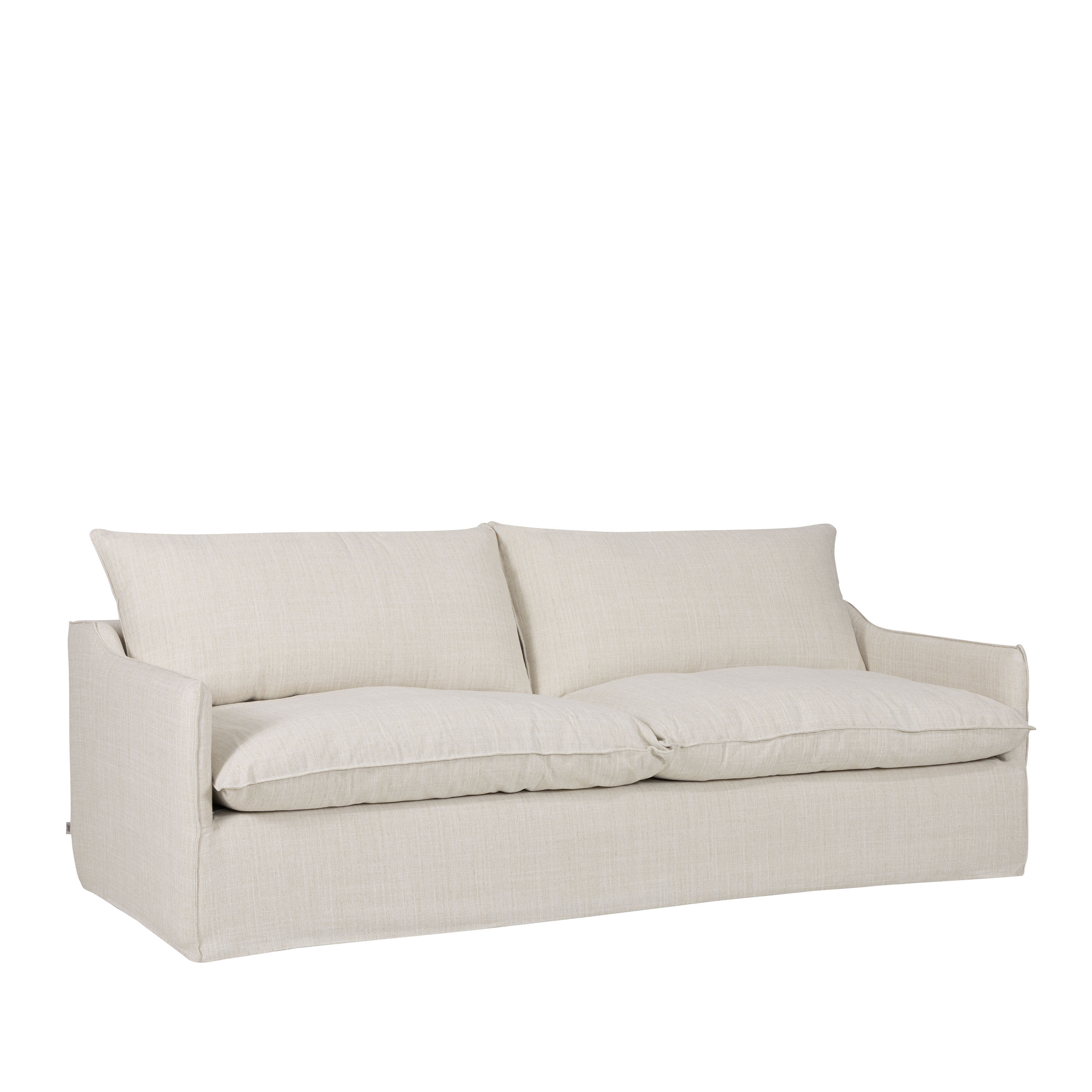 Sleepo Collection Grace 3-istuttava Sohva Light Linen 220 cm