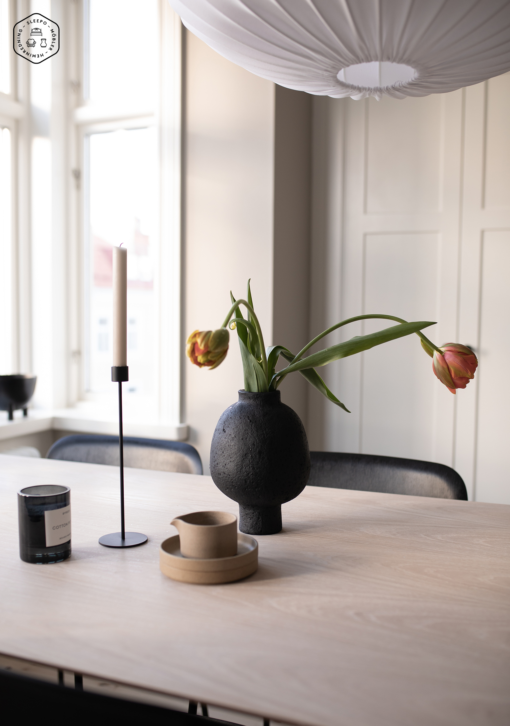 Cooee Design Ljusstake Black 29cm