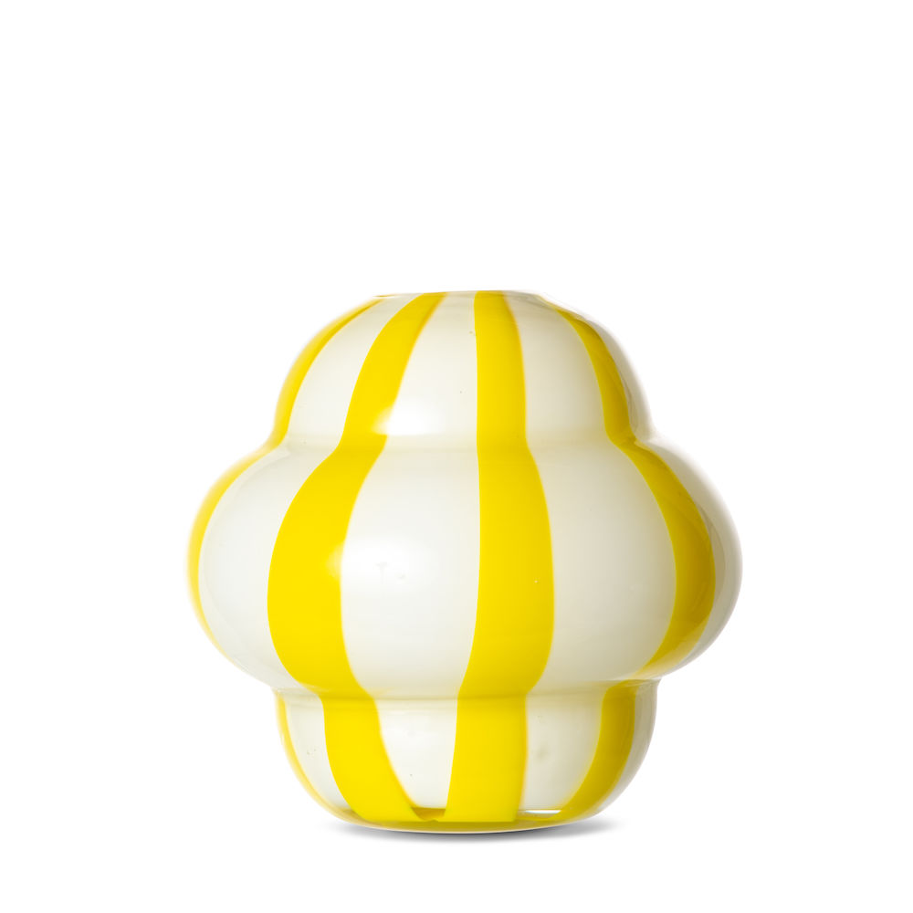 Byon - Curlie Vas Gul 22cm
