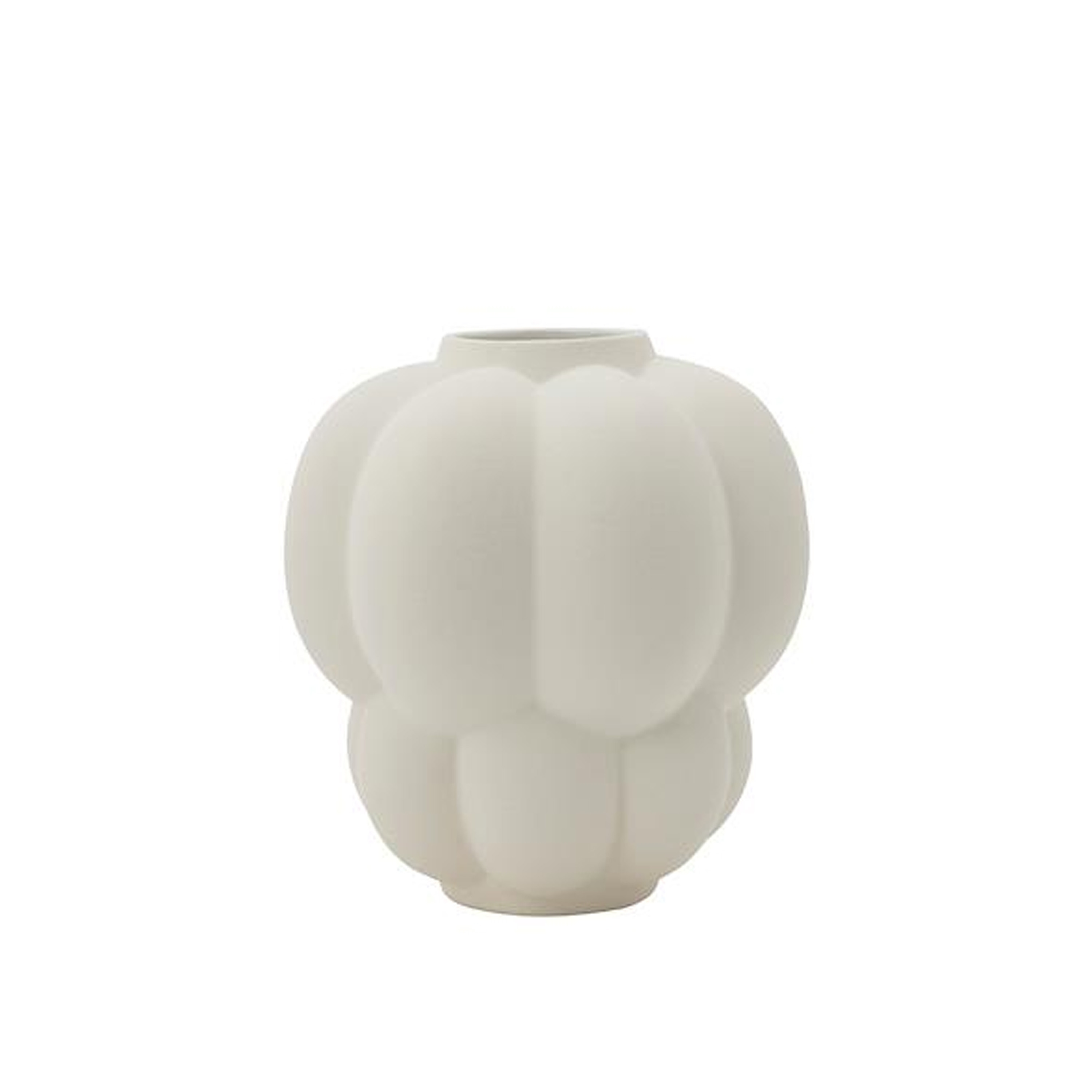 Uva Vase Keramik Creme 22cm