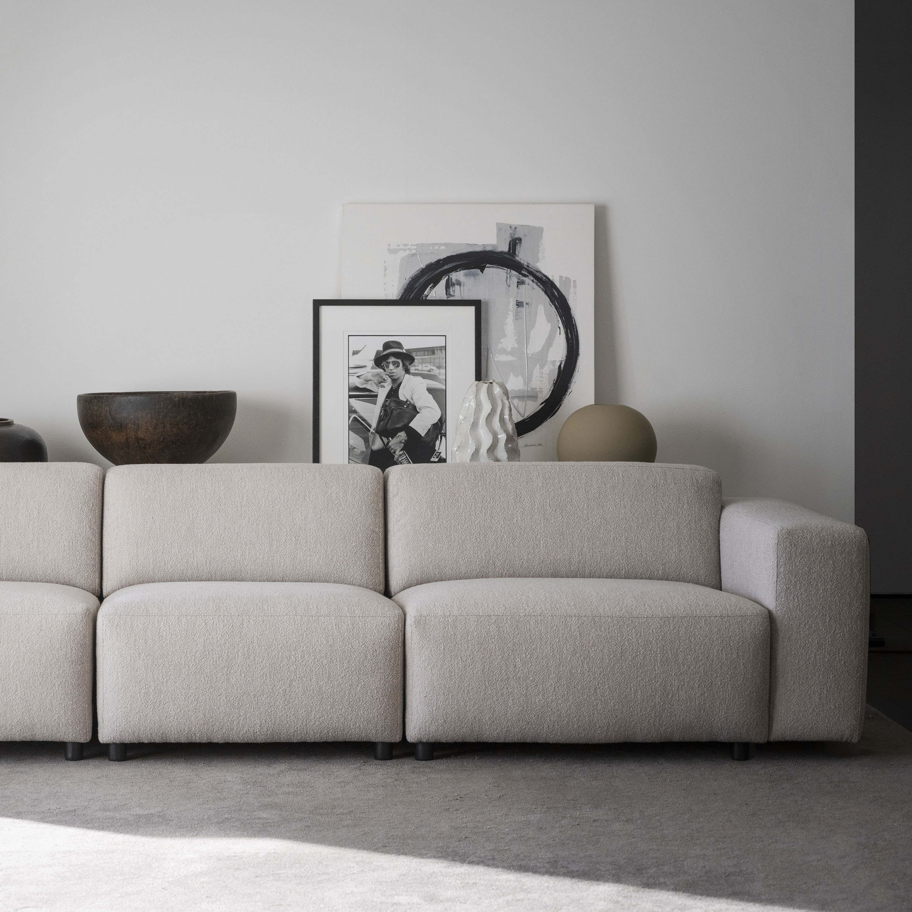 Willard 4-Sitzer Sofa in Hellbeige