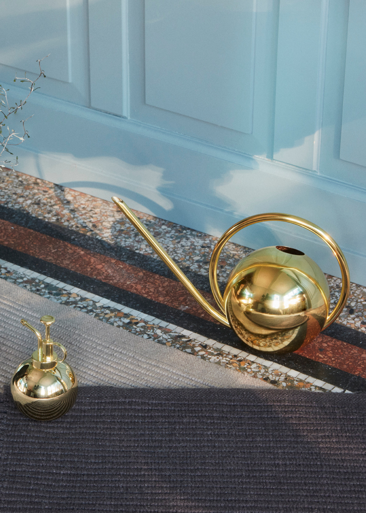 AYTM Redono Dörrmatta Dark Grey 50x70