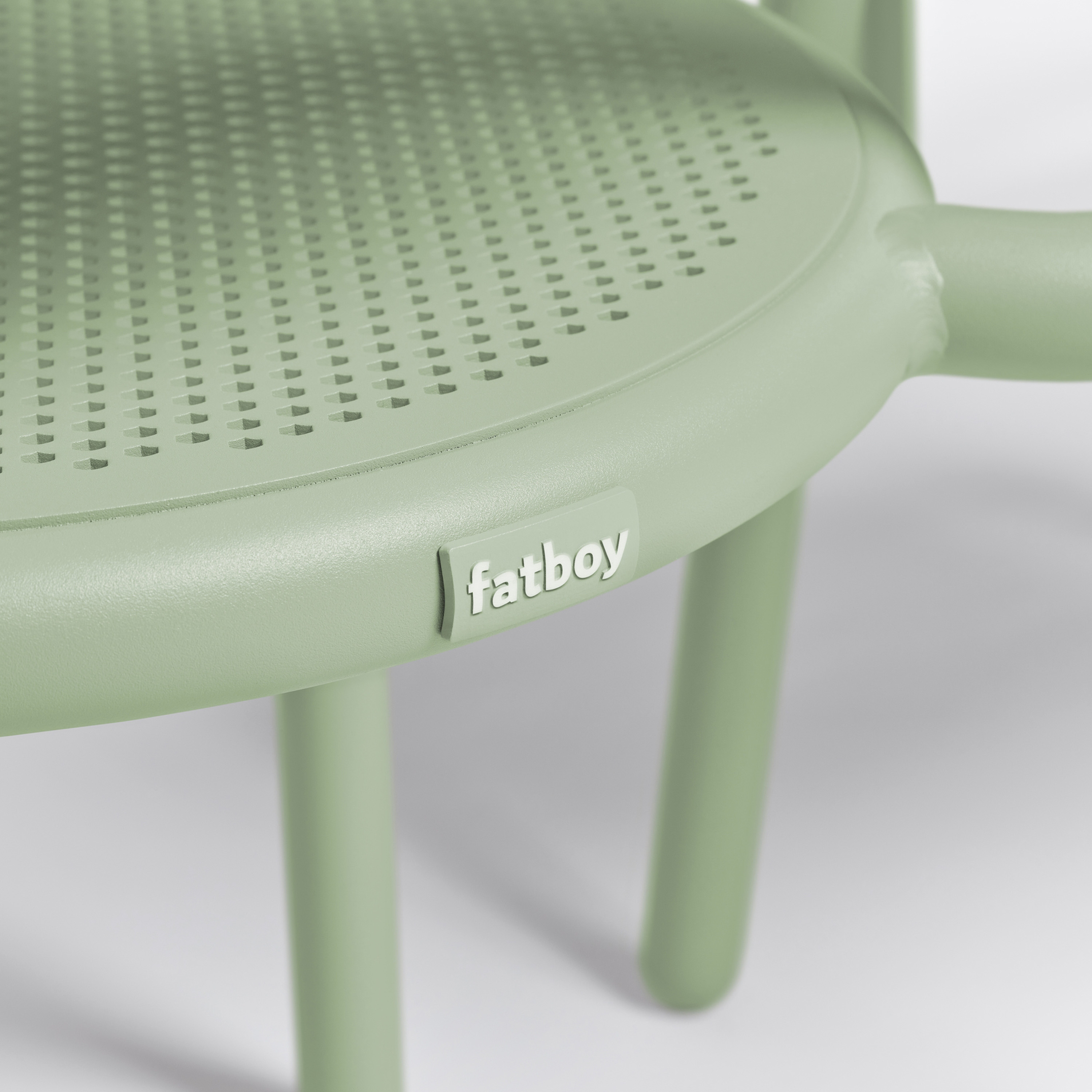 Fatboy Toni Käsinojallinen tuoli Mist Green 2-pakkaus