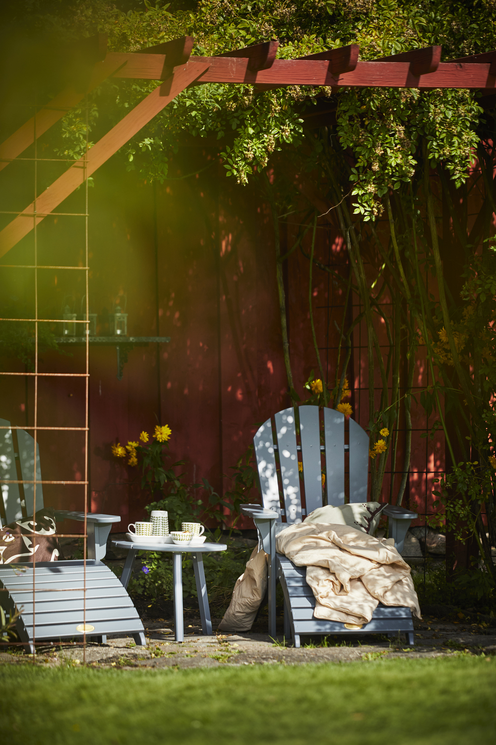 Hillerstorp Tennessee Sivupöytä Teräksenharmaa Ø50