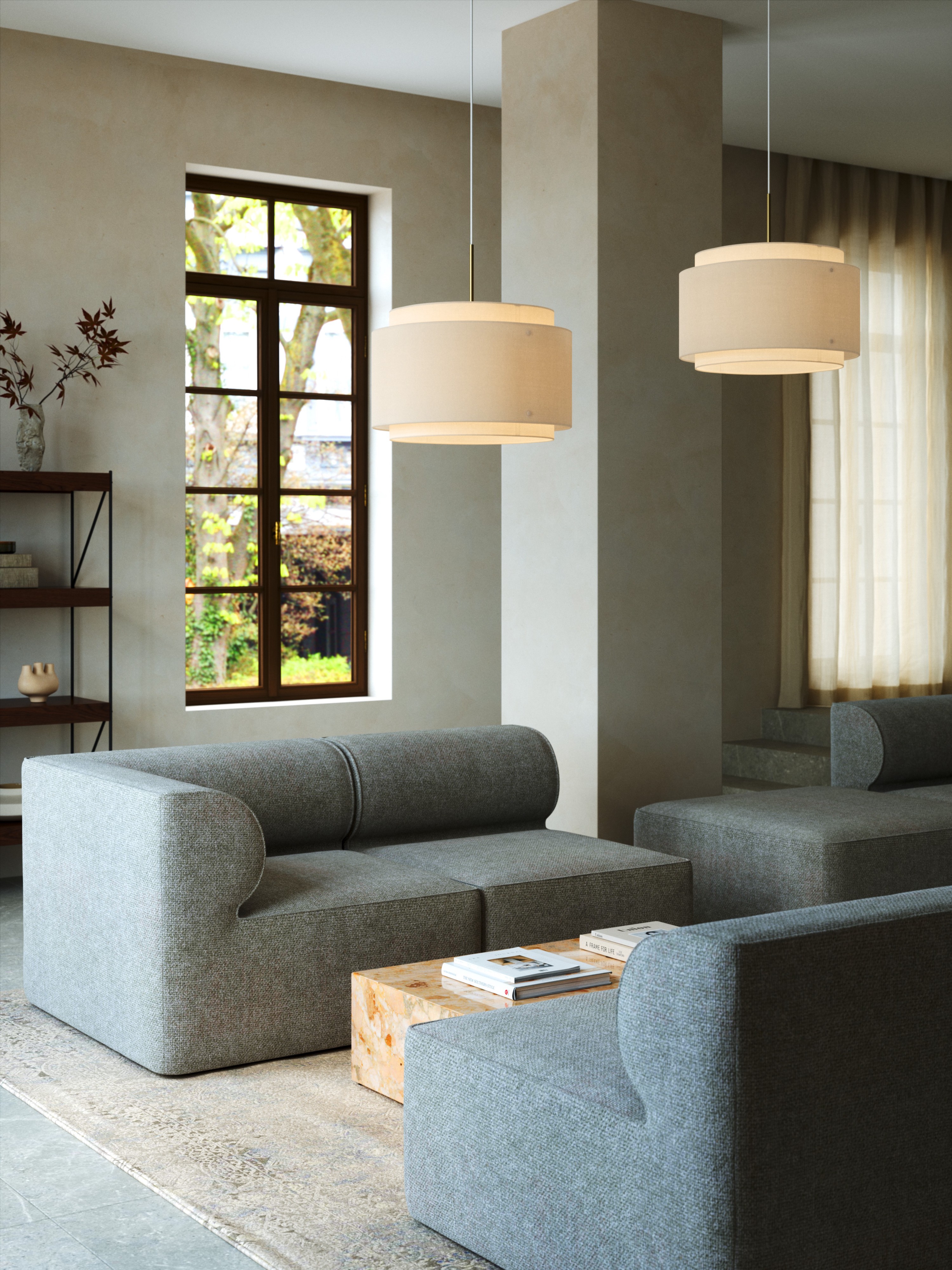 Design For The People Takai Deckenlampe Beige