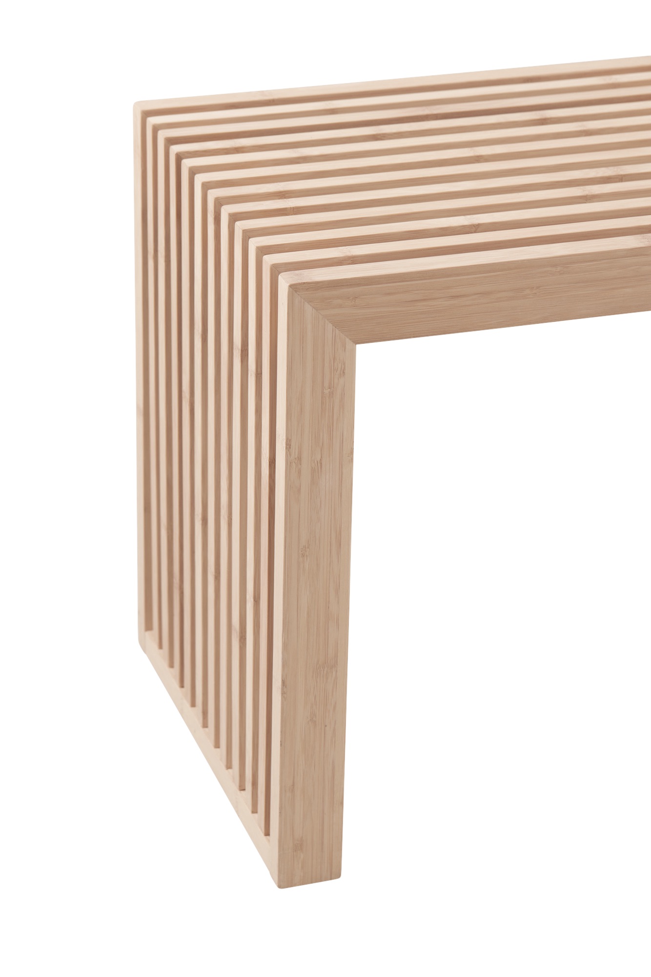 Cinas Rib Bänk Bambu 73cm