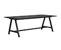 Carradale Matbord A-ben Svart 220cm