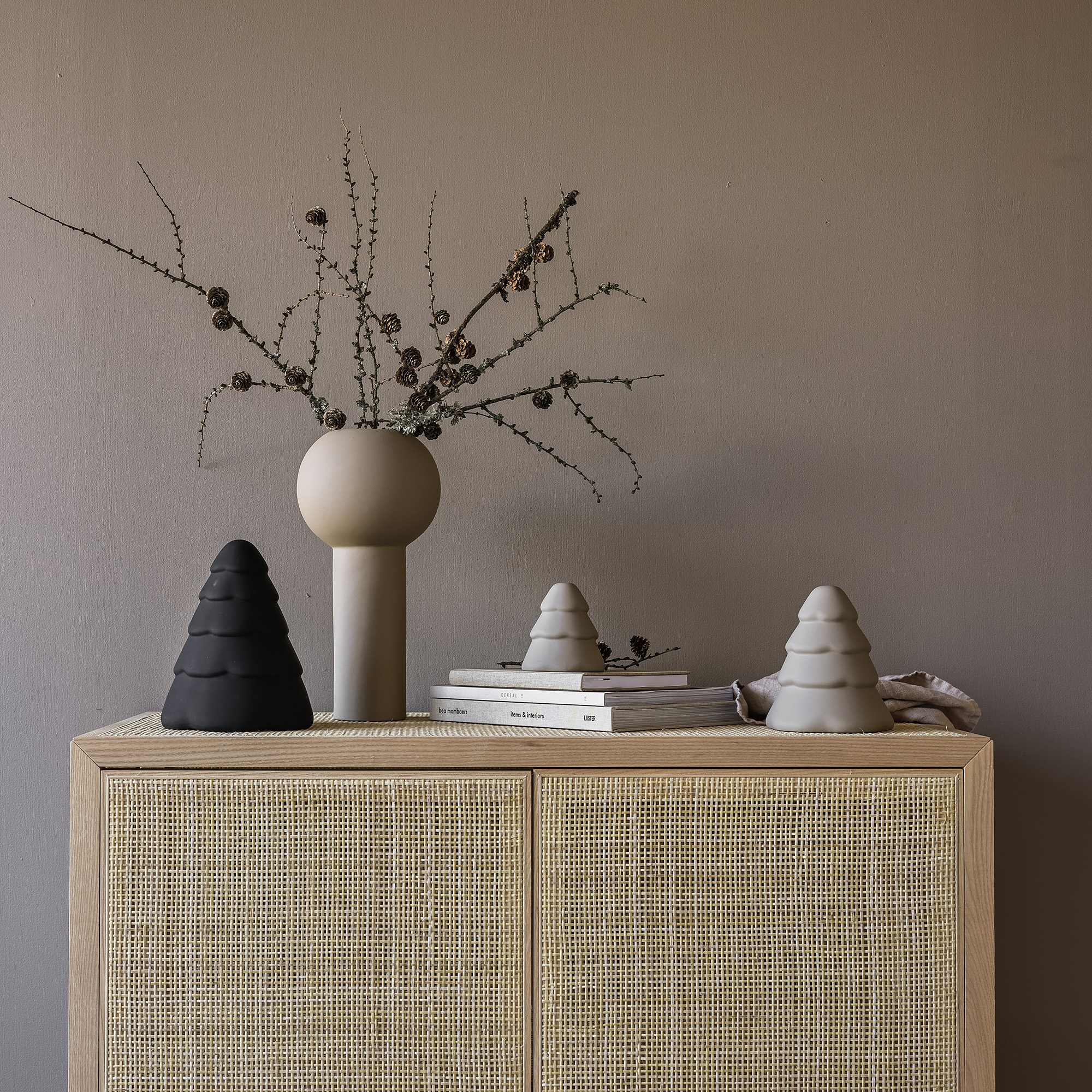 Cooee Design Snowy Dekoration 10cm Sand