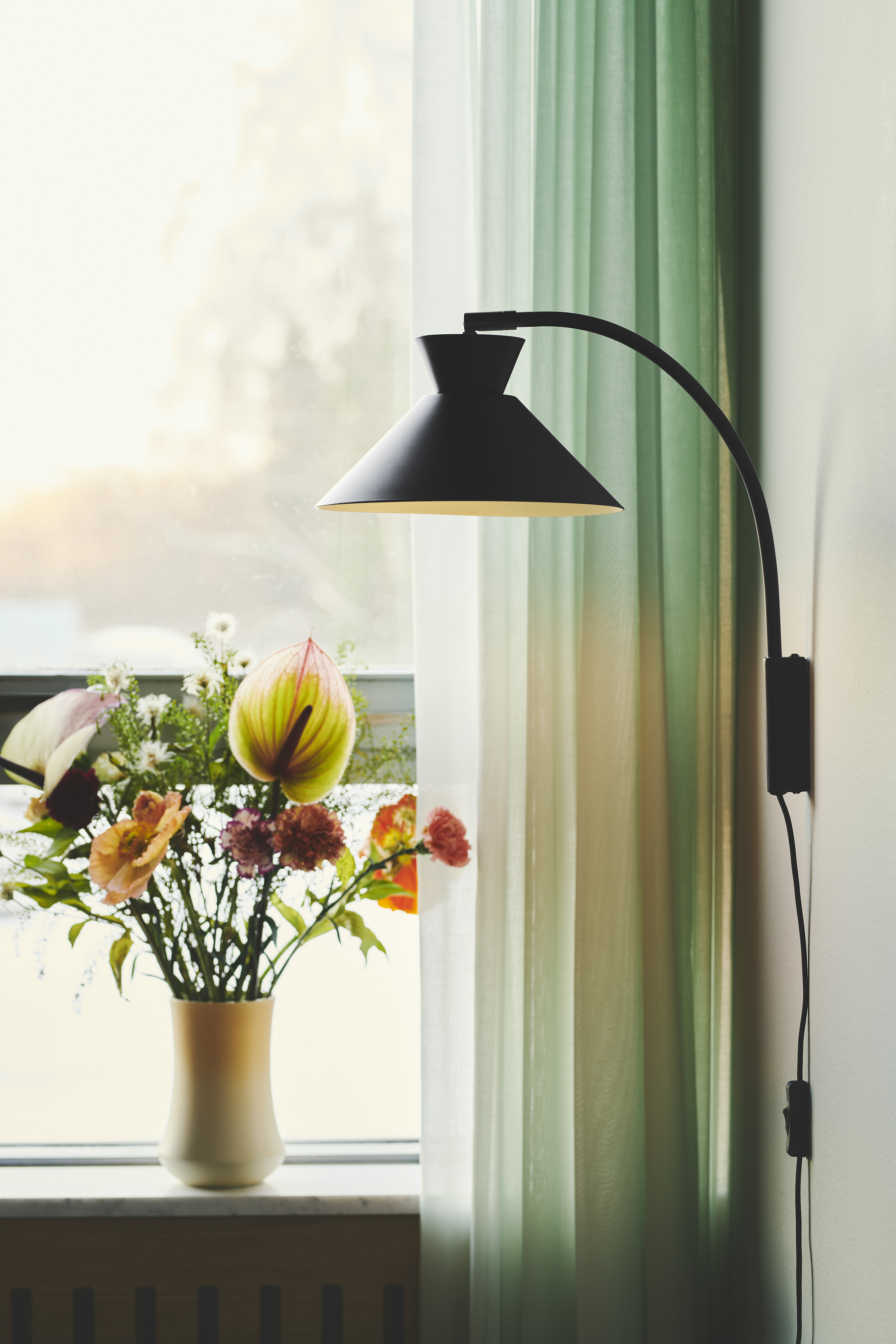 Nordlux Dial Vägglampa Svart