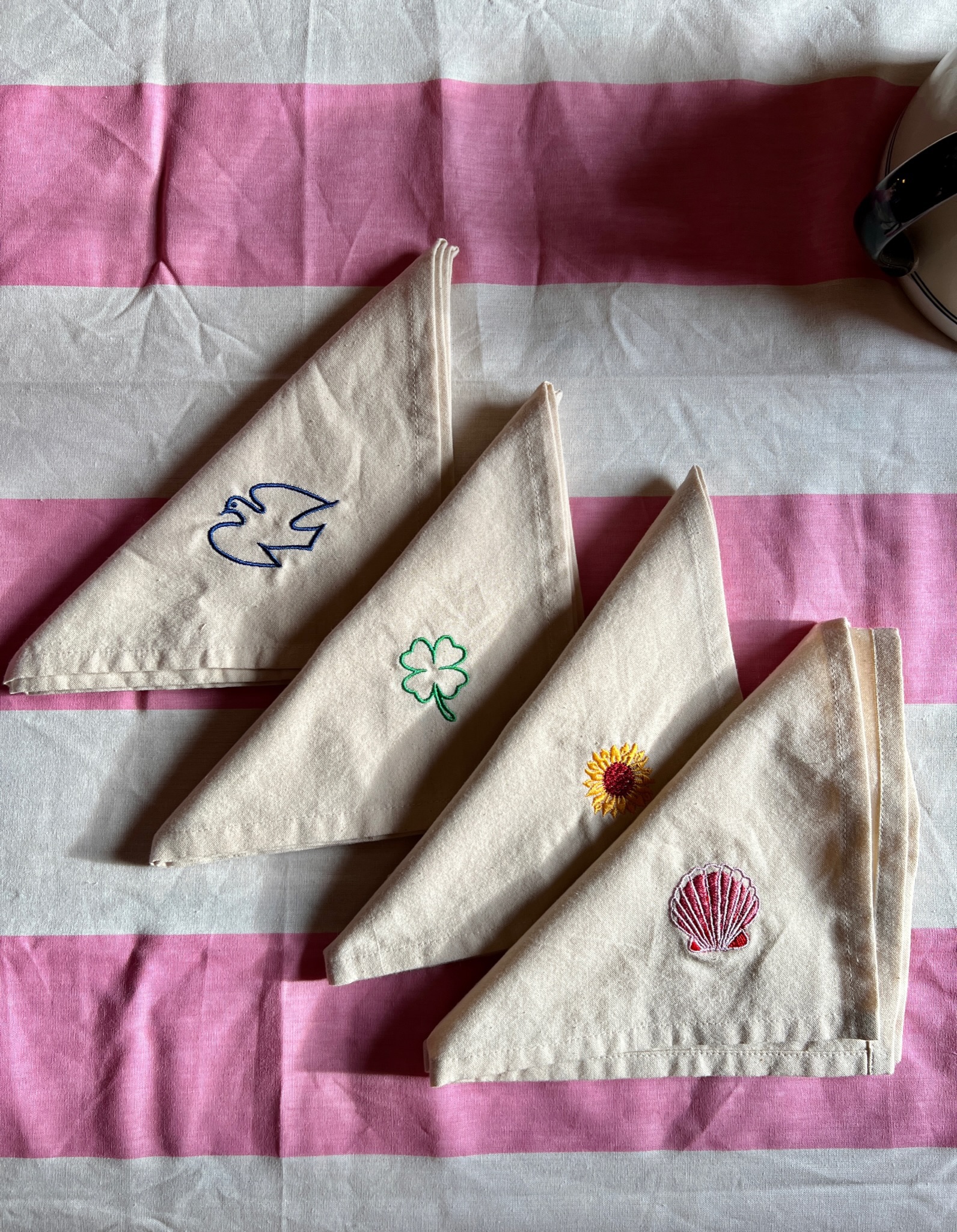 Midnatt Charms Servett 4-pack