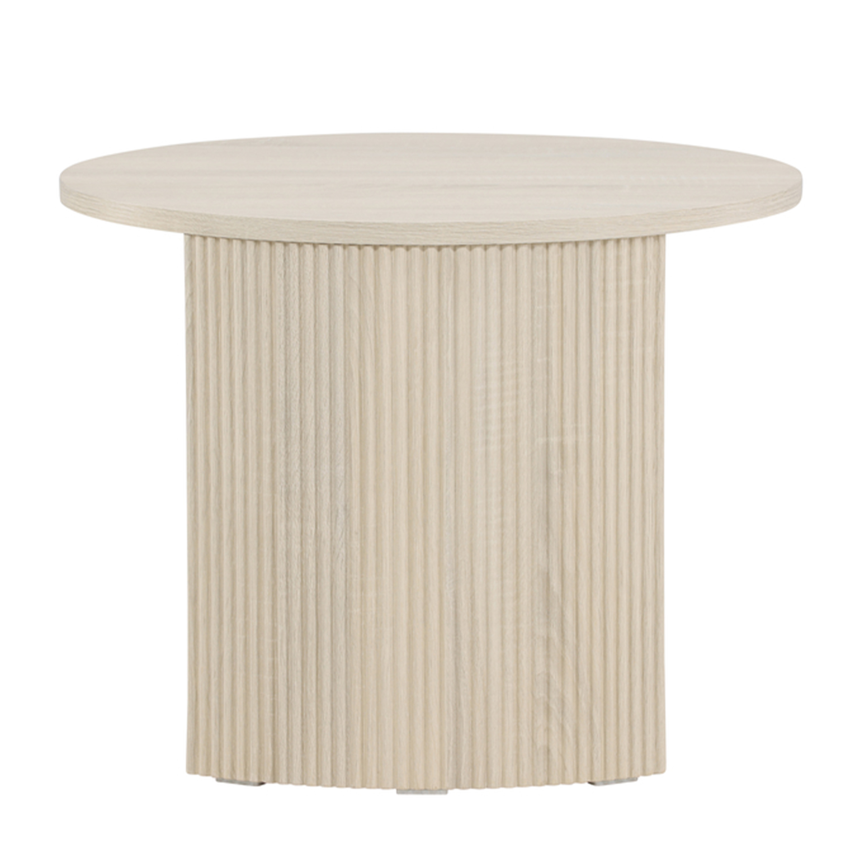 Venture Home Bristol Soffbord Vitpigmenterad Ø60