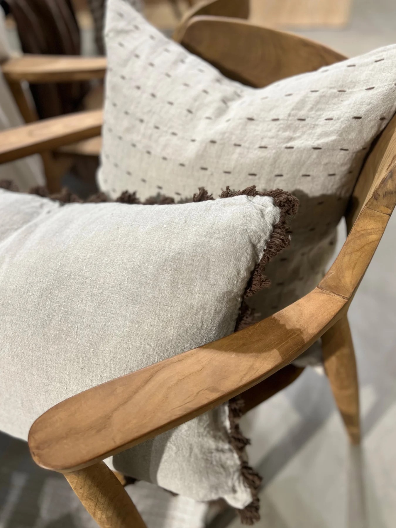 Svanefors Ida Kuddfodral Mörkbrun 40x60