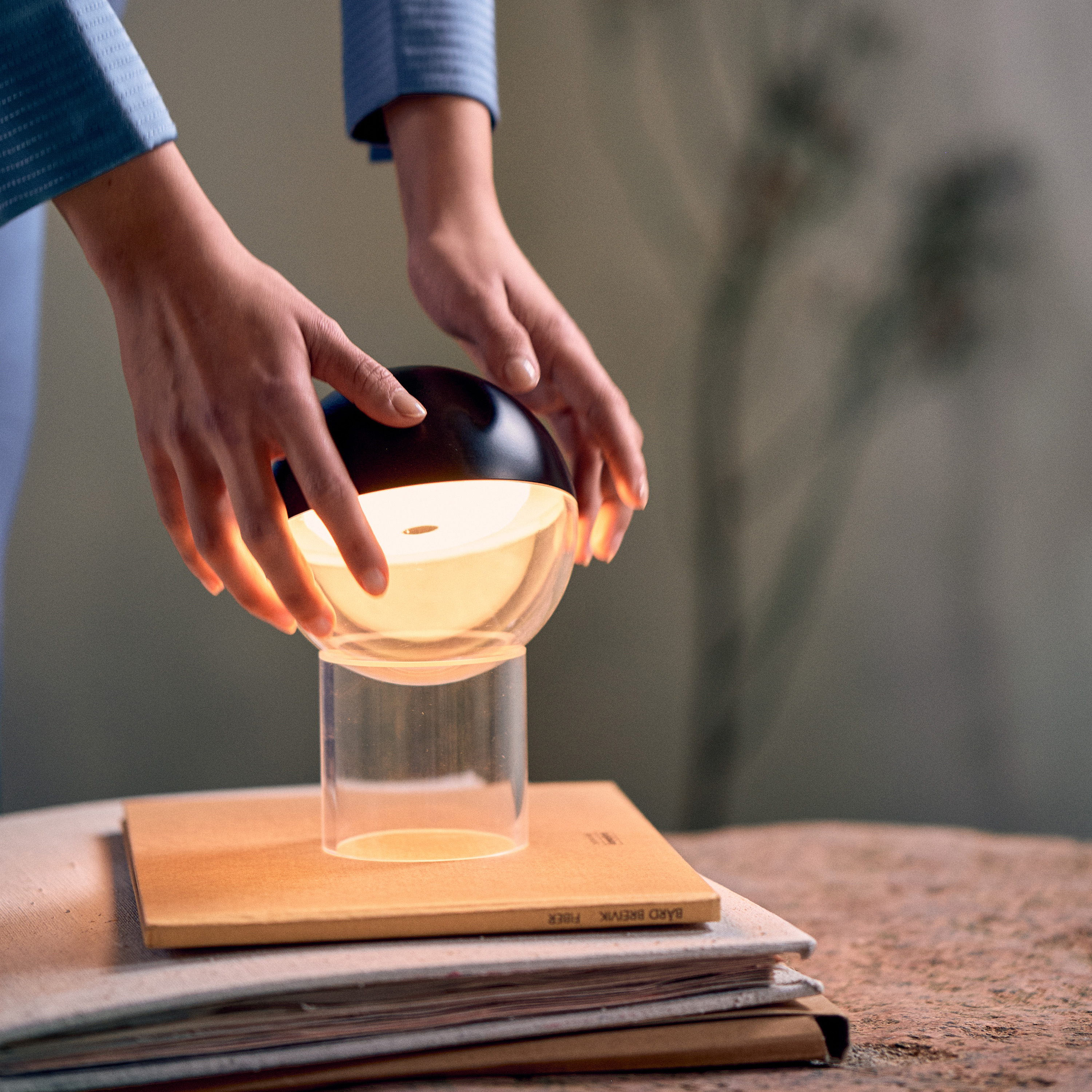 Frandsen Pila Portable Pöytävalaisin Black 19cm