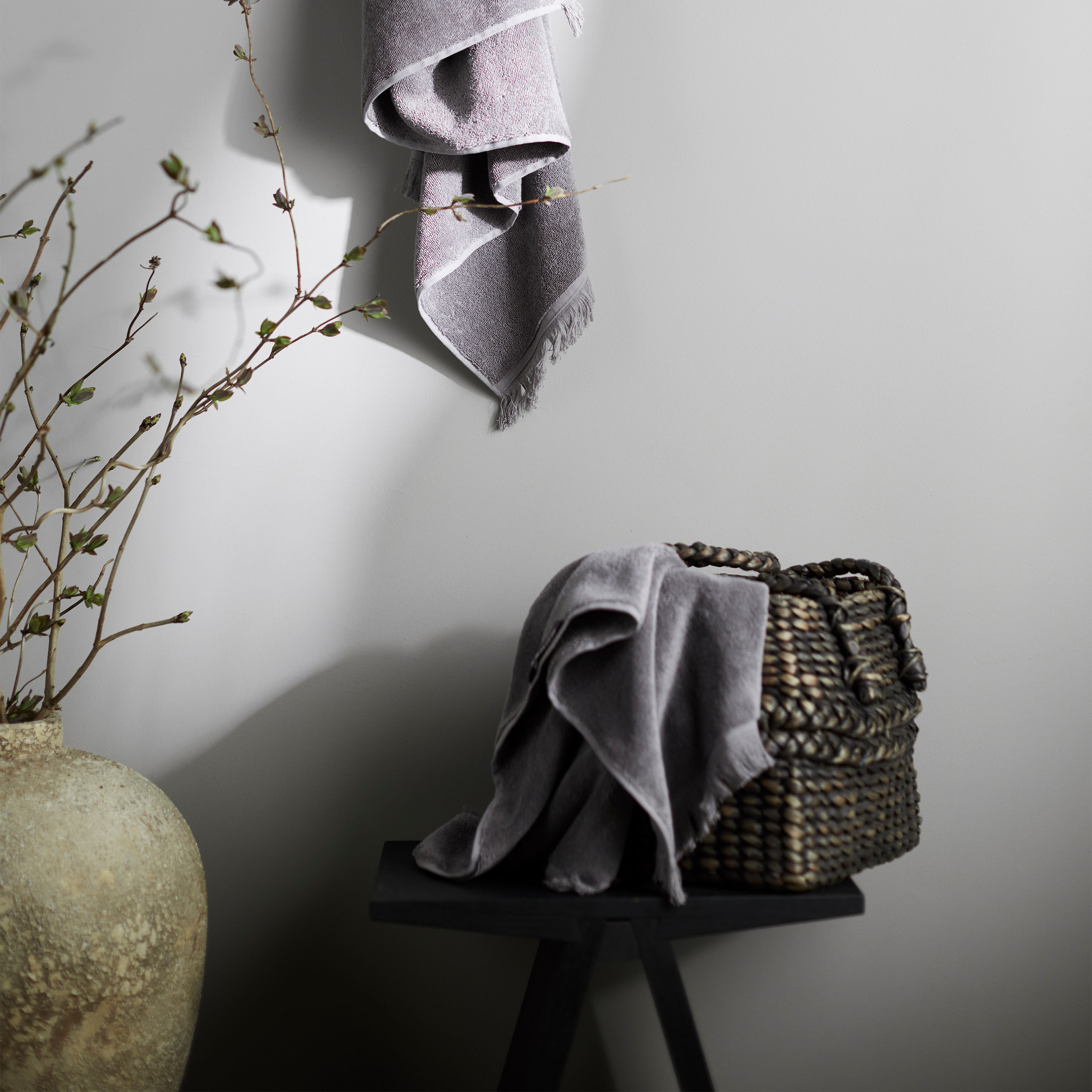 Muubs Luna Blumentopf Beige Terrakotta Ø35