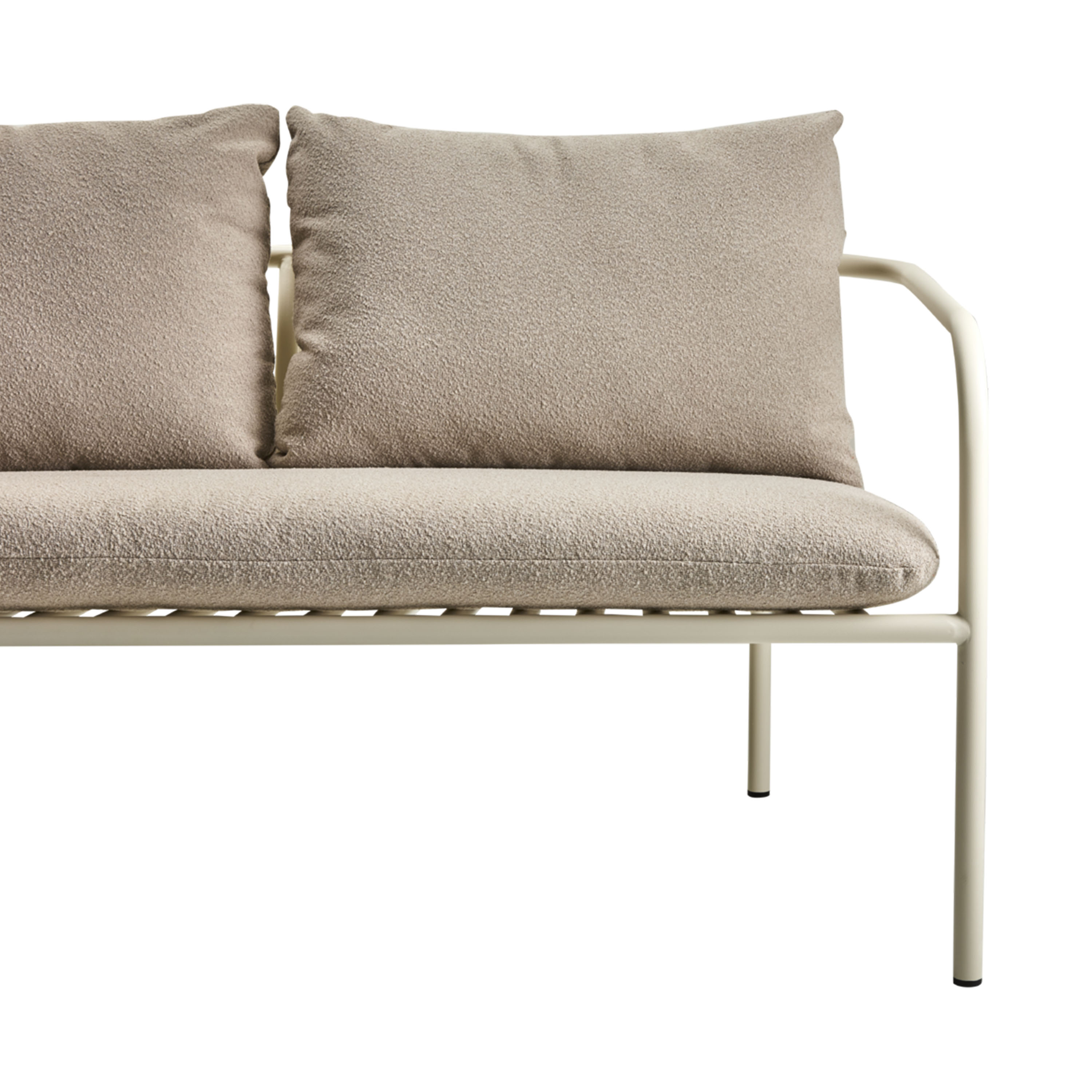 Brafab Bendt 2-sits Soffa Pearl White/Teddy Beige 138cm