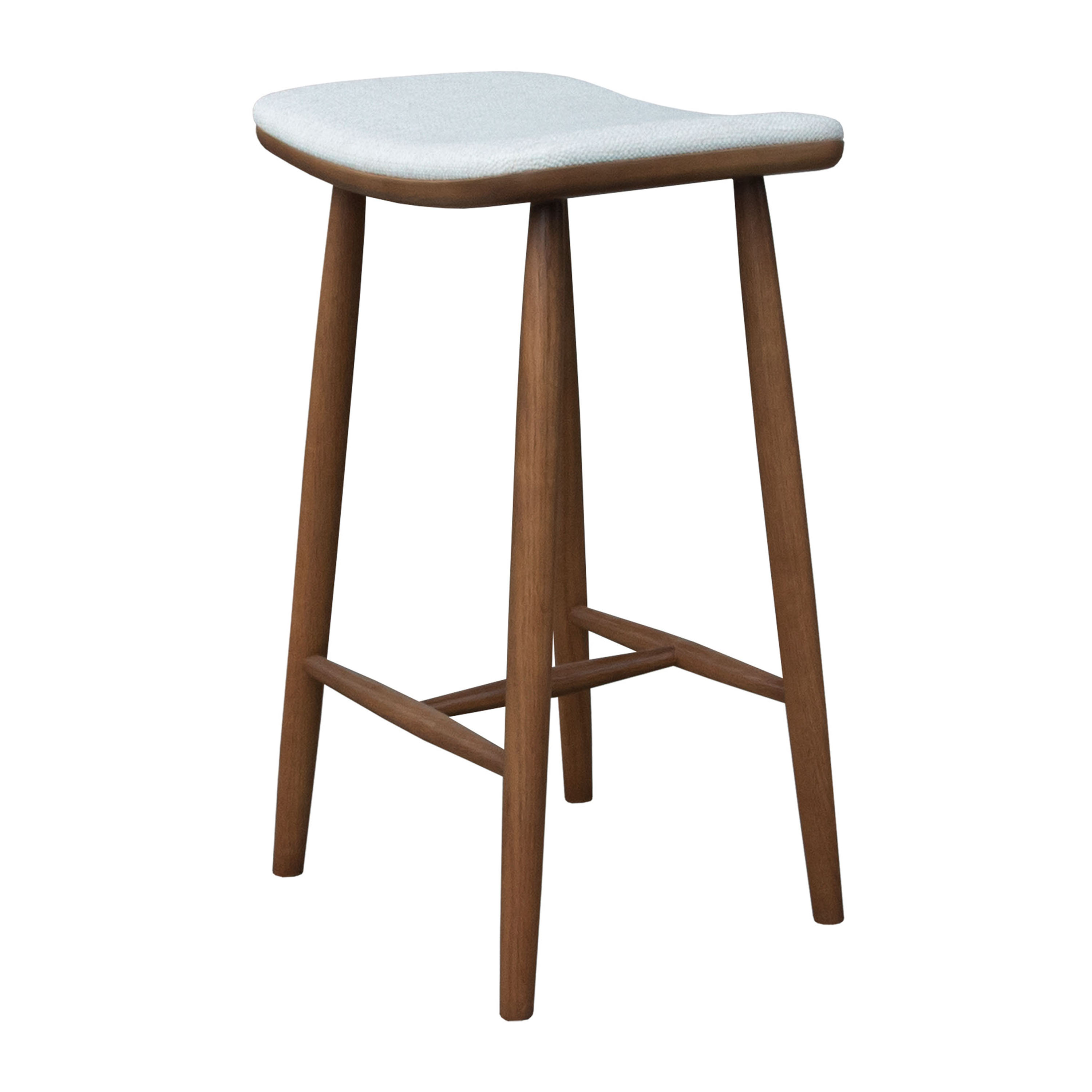Sleepo Collection Mira Barstol Lys Brunbeiset/Hvit