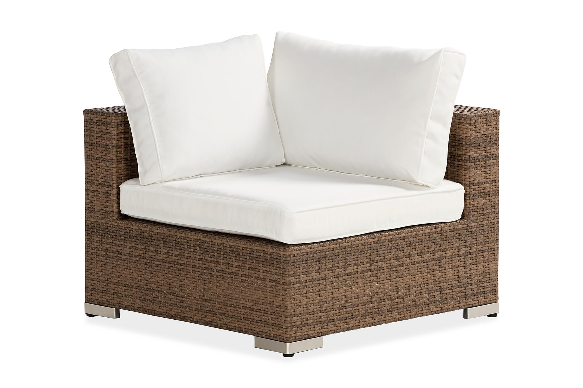 Nordic Outdoor - Bora Hjørnemodul Sand - Beige  - Utendørs Modulsofa