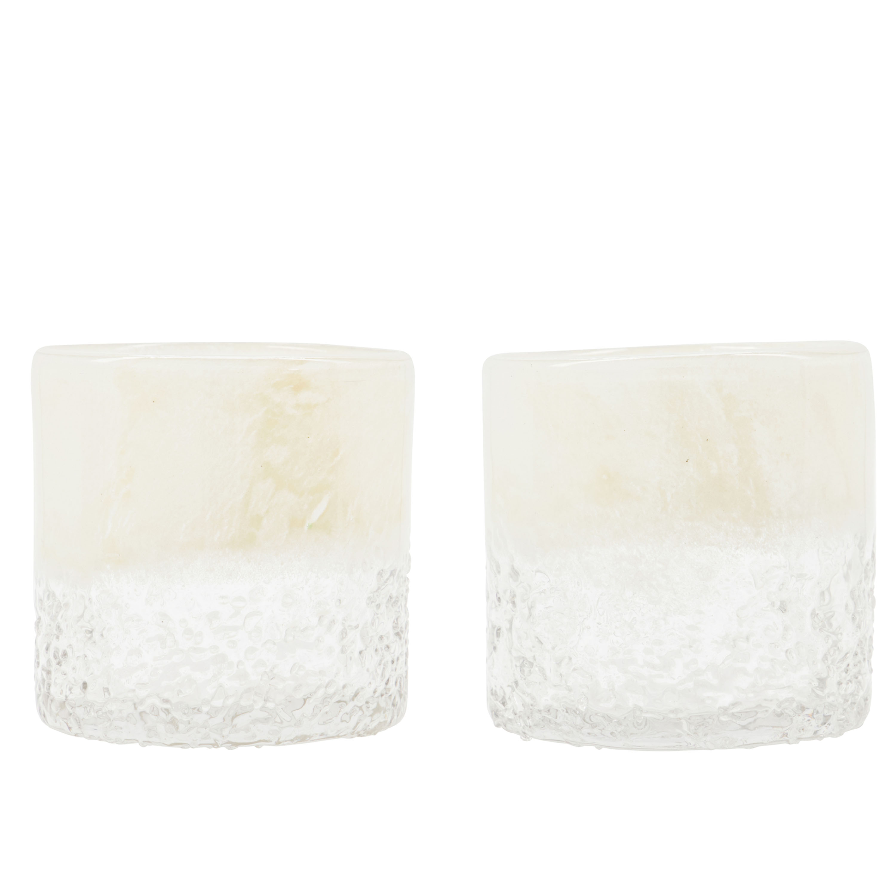 Teagan Ljuslykta Off-White 2-pack