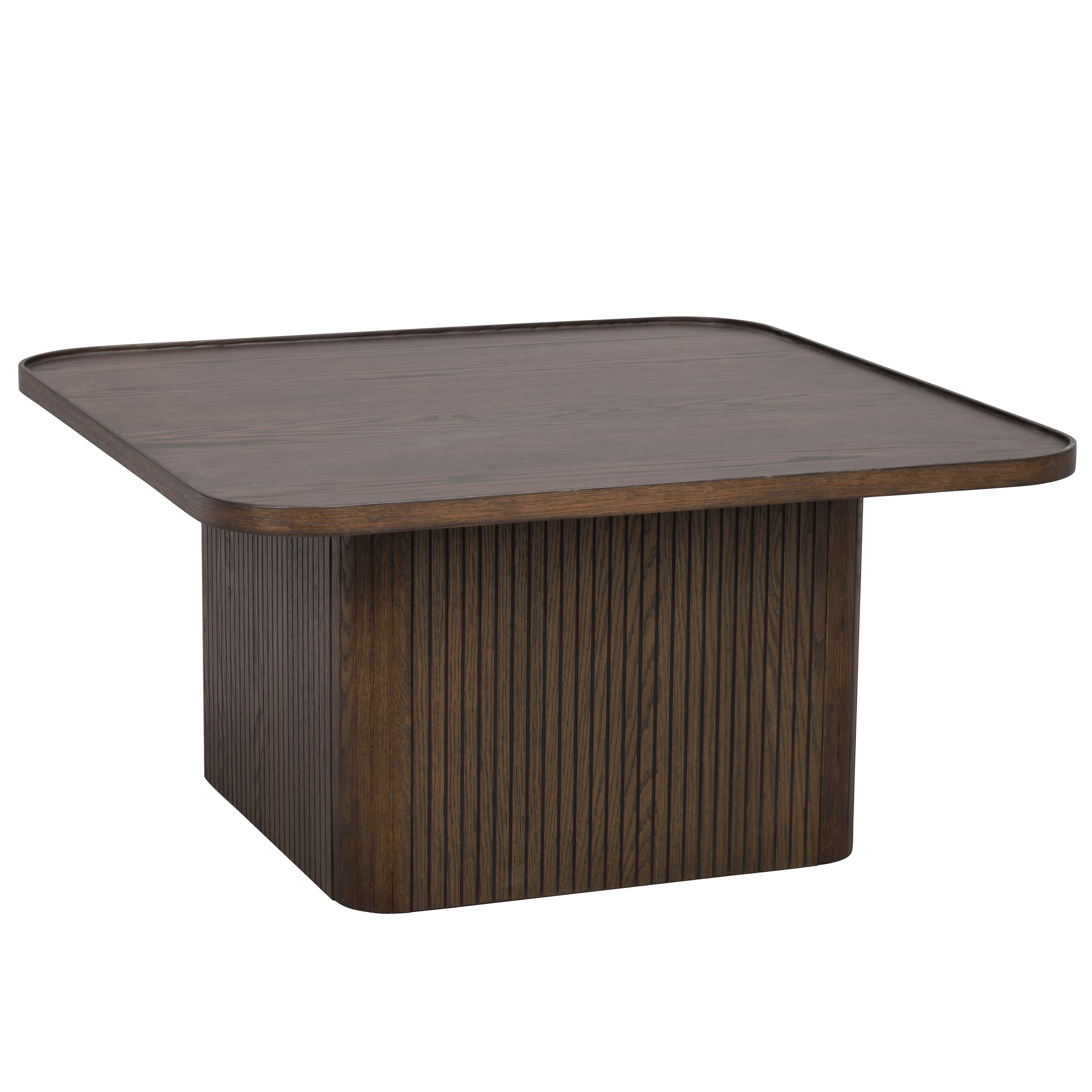 Sullivan Soffbord Brun Ek 80x80