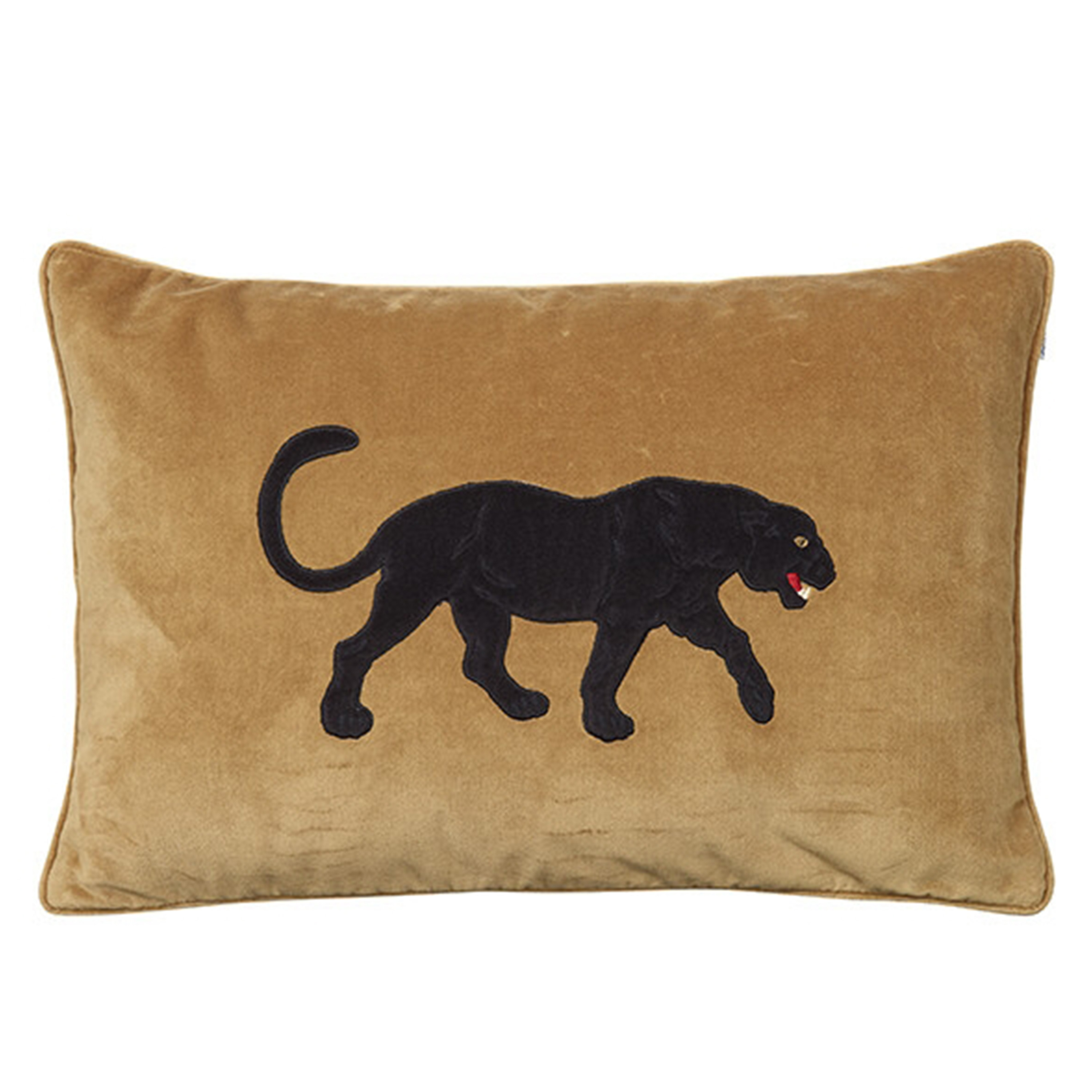 Black Panther Kuddfodral Sammet Masala Yellow 40x60
