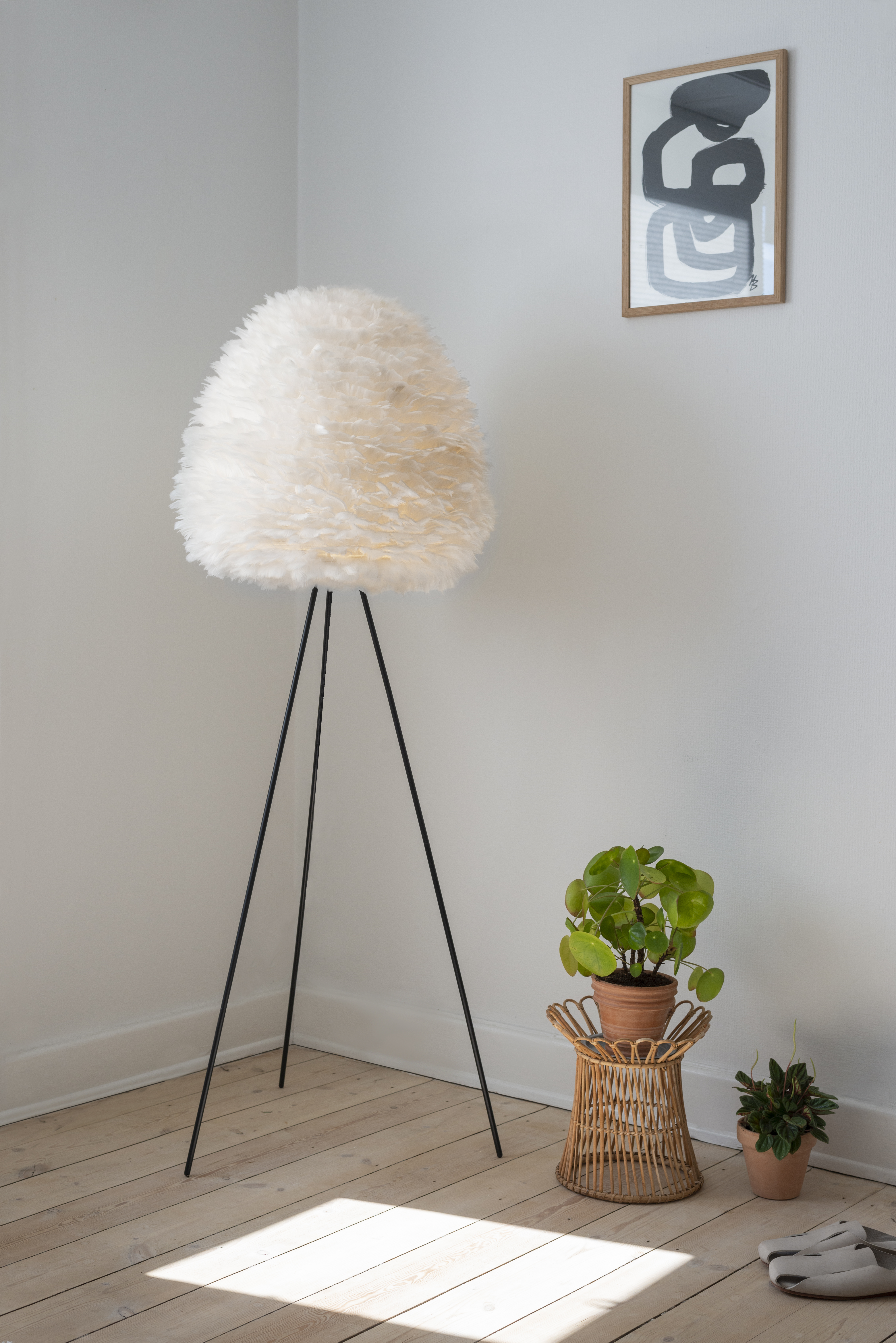 Umage Tripod Floor Lampenfuß Schwarz