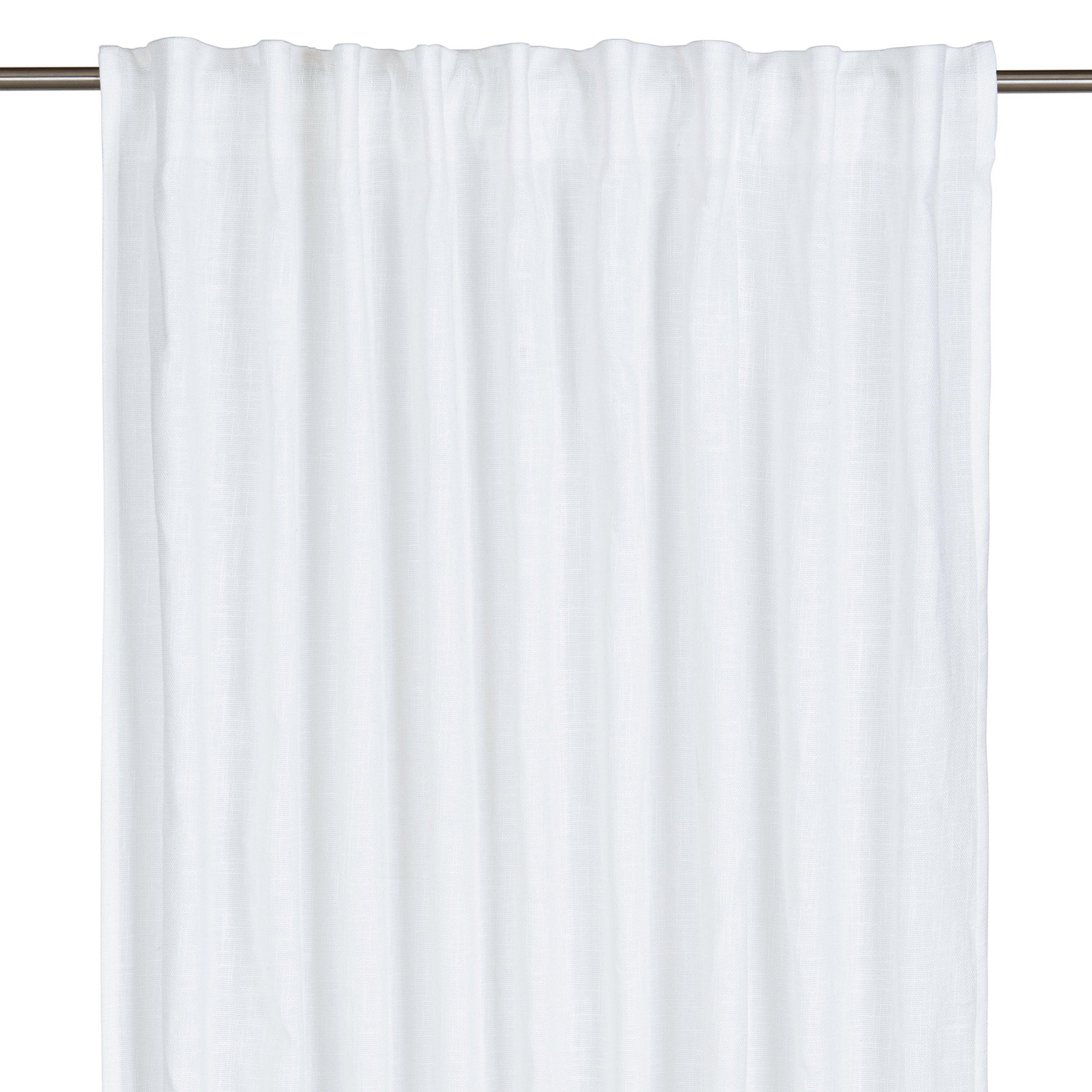 Harper Gardinlängd Offwhite 140x280 2-pack