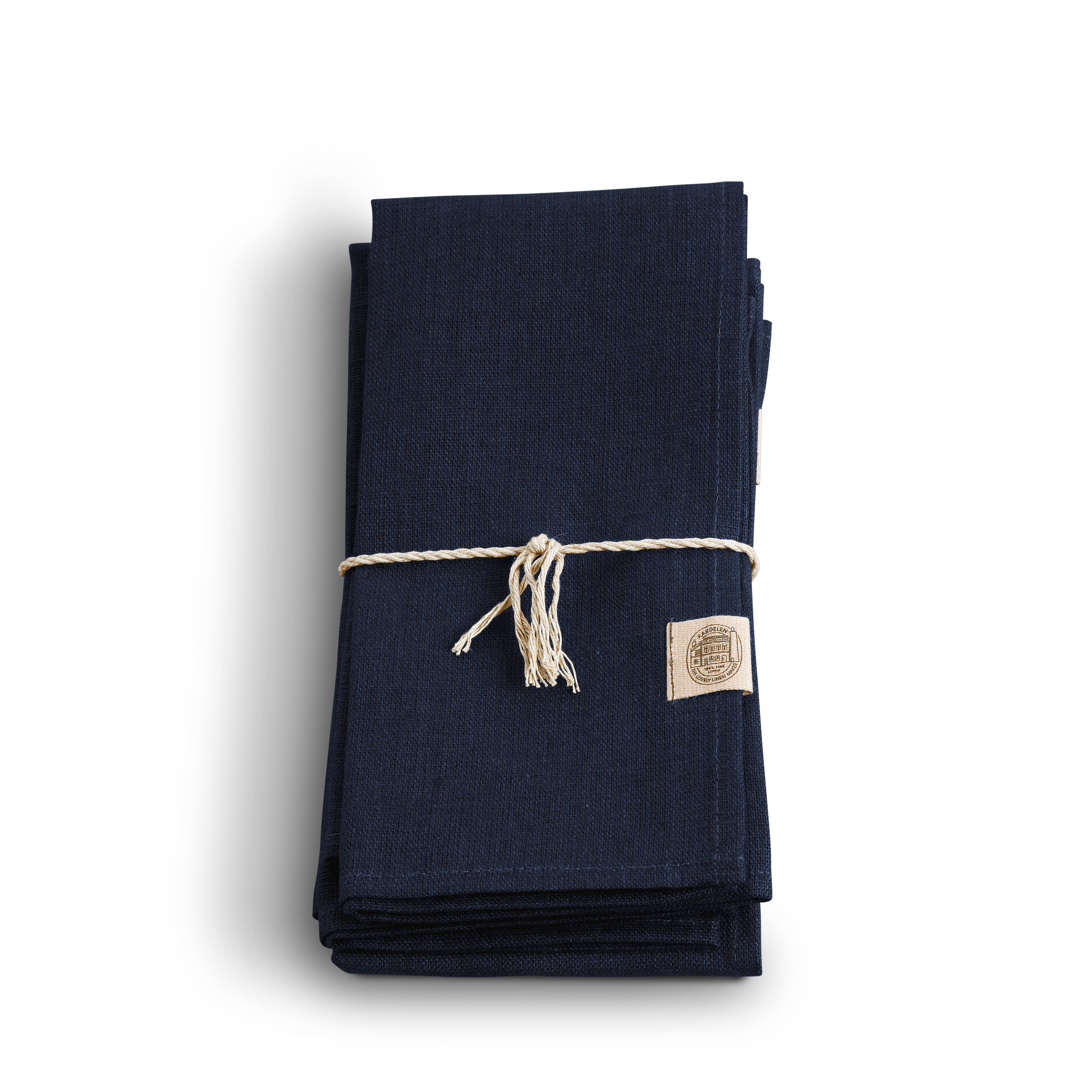 Classic Servett Linne Dark Blue 4-Pack