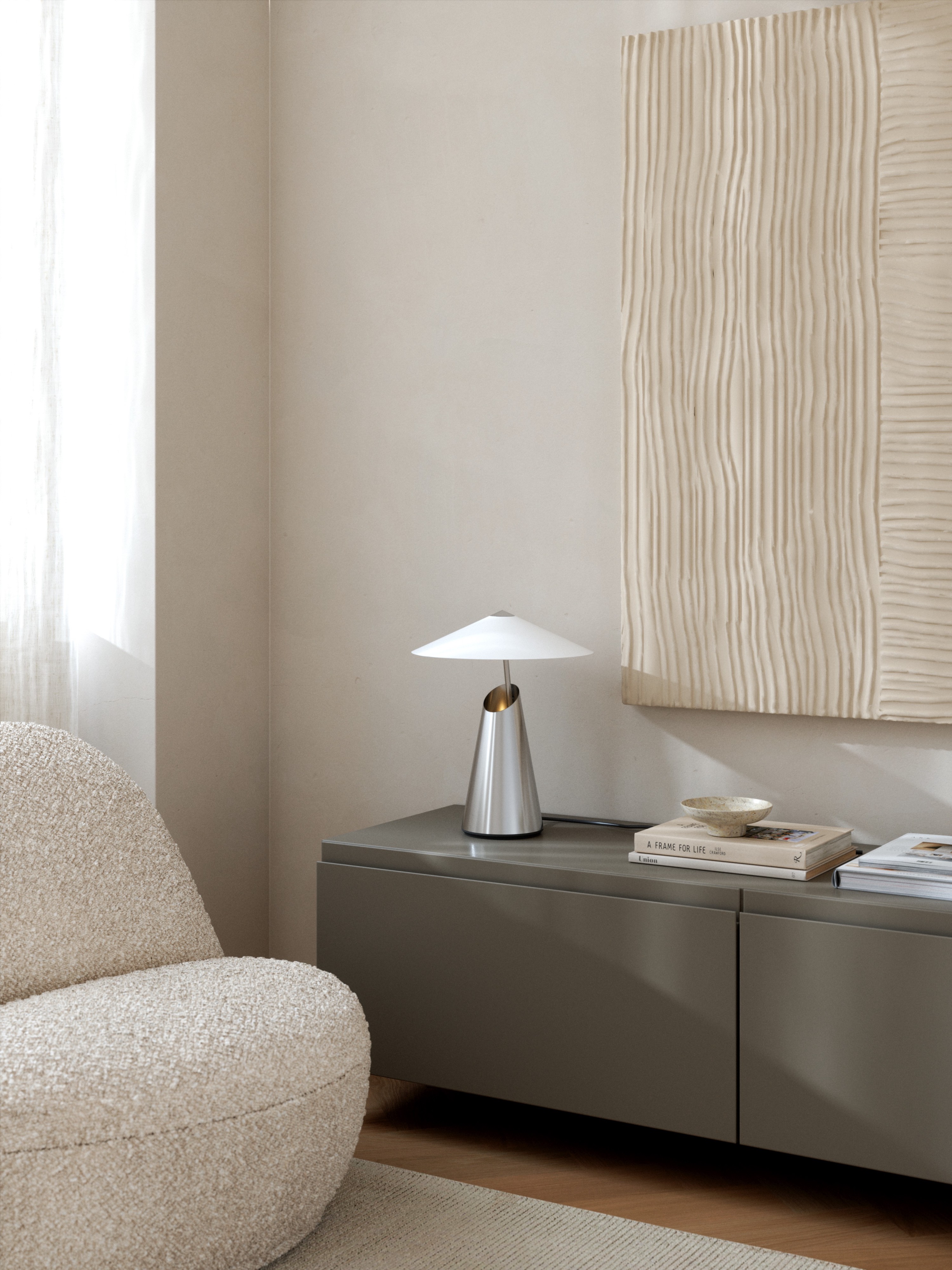 Design For The People Taido Tischlampe Chrom