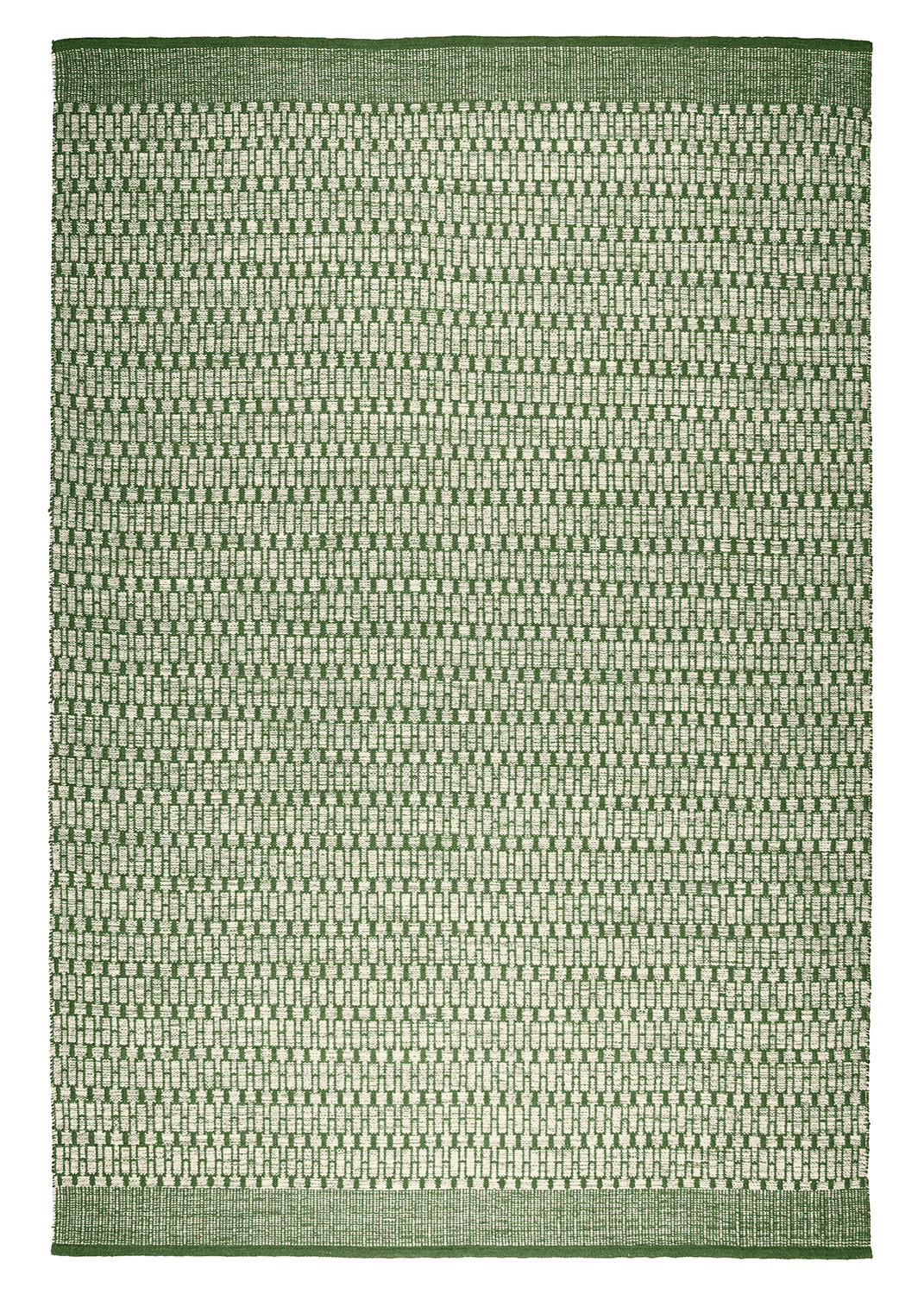 Mahi Ullmatta Off White/Green 170x240