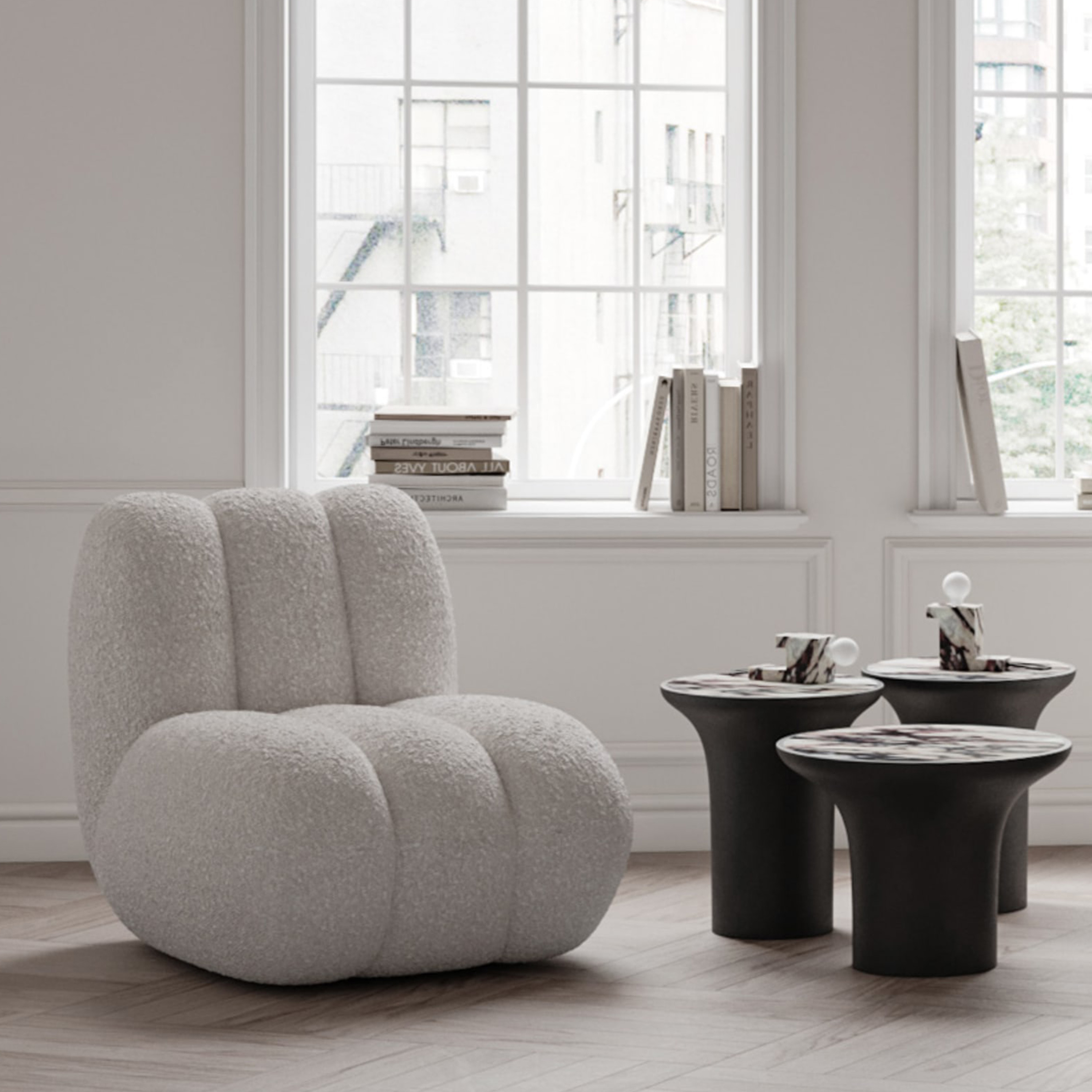 101 Copenhagen Toe Loungestuhl Bouclé