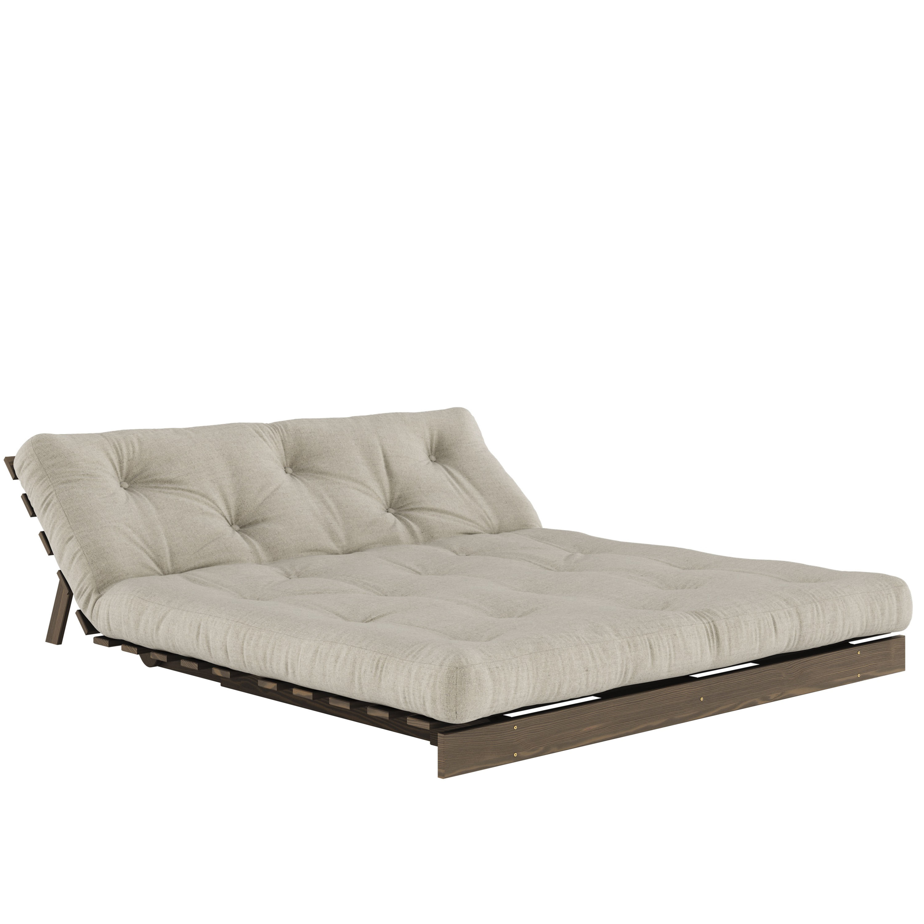 Karup Design Roots Vuodesohva Ruskea/Linen 160cm