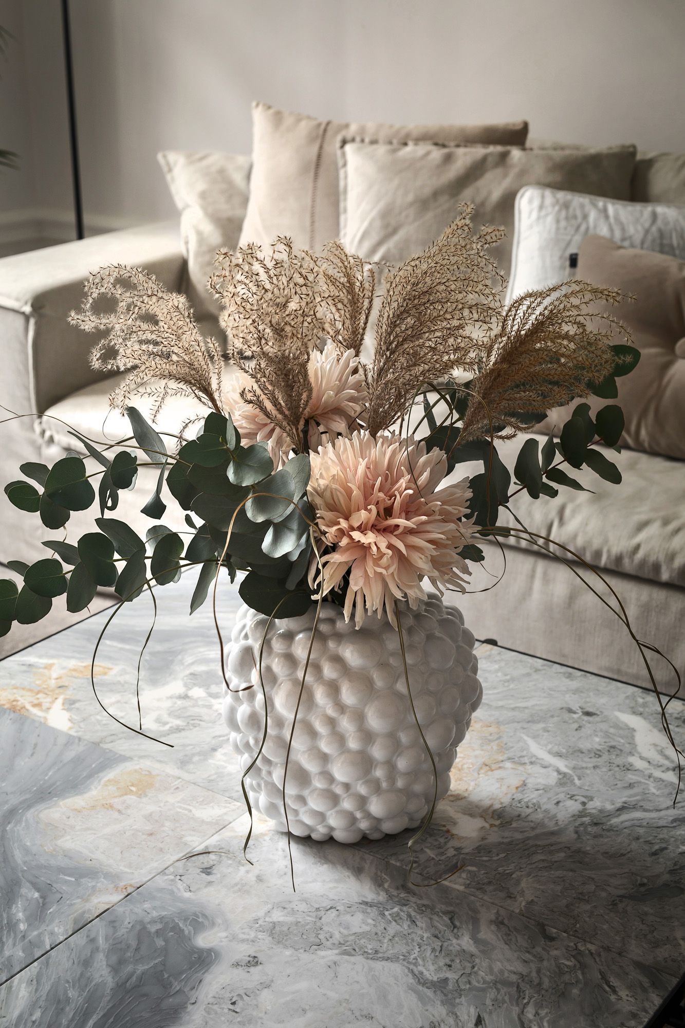 Byon Celeste Vaasi Valkoinen 26cm