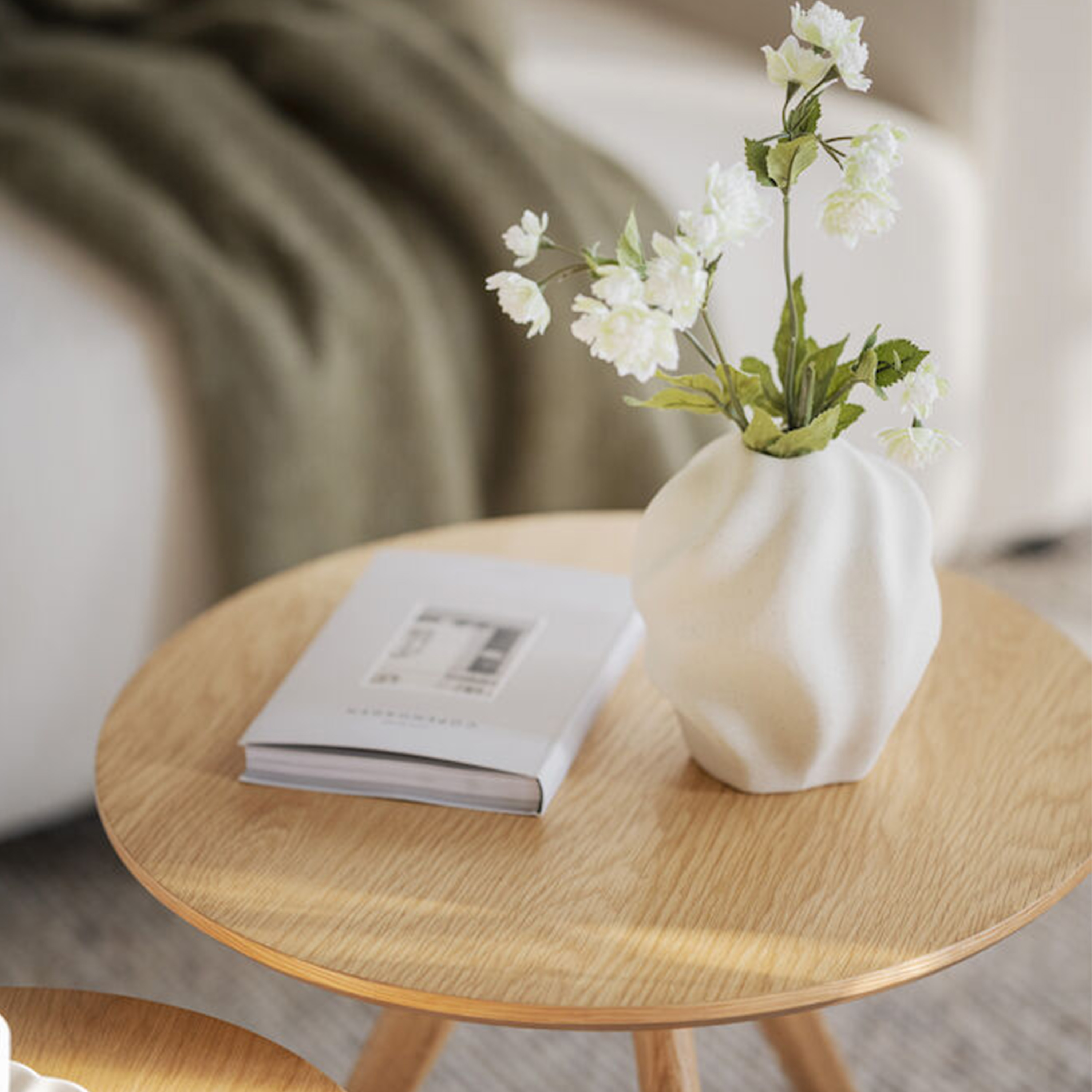 Rowico Home Yumi Satsbord Ek 2-pack