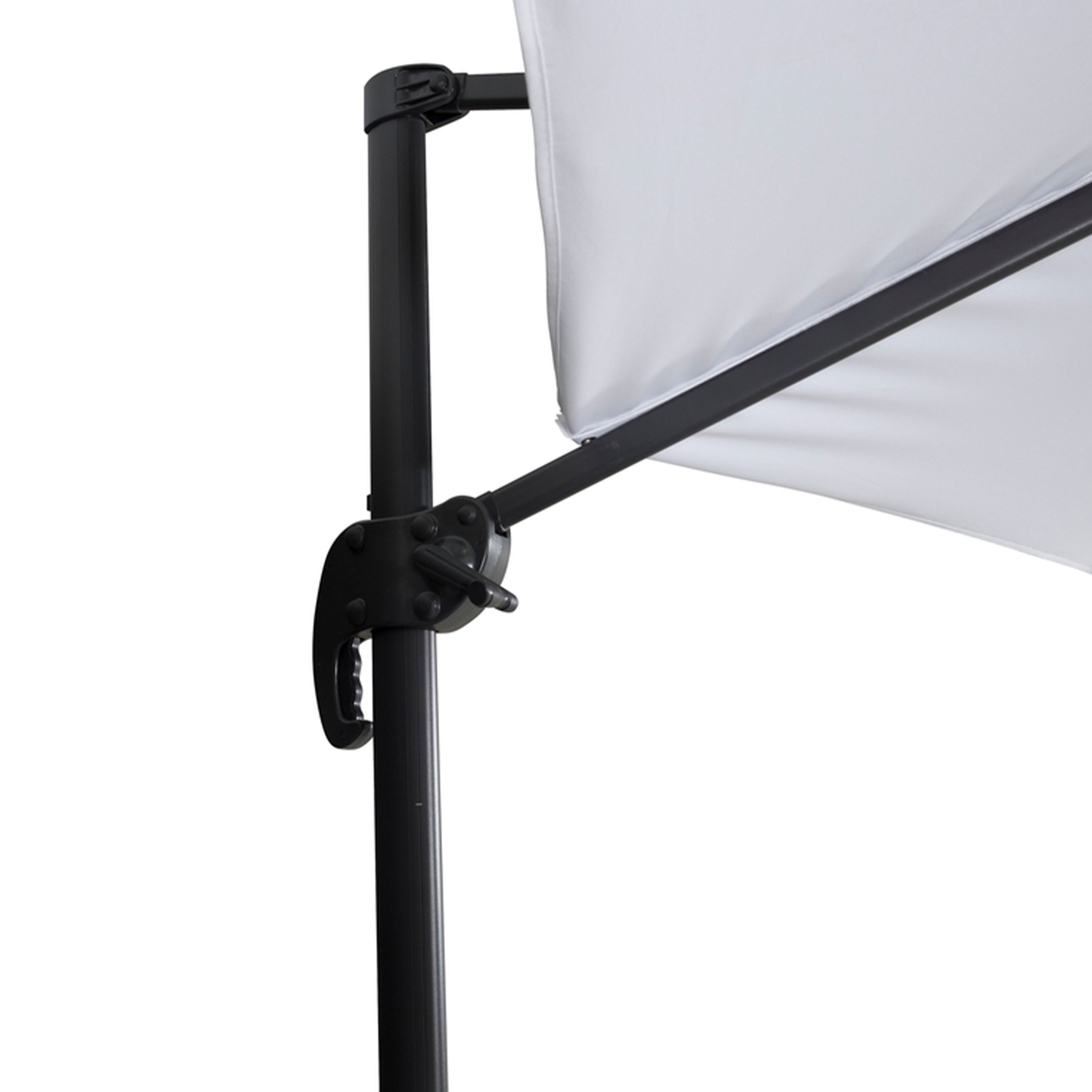 Venture Home Leeds Hängparasoll Vit 300cm