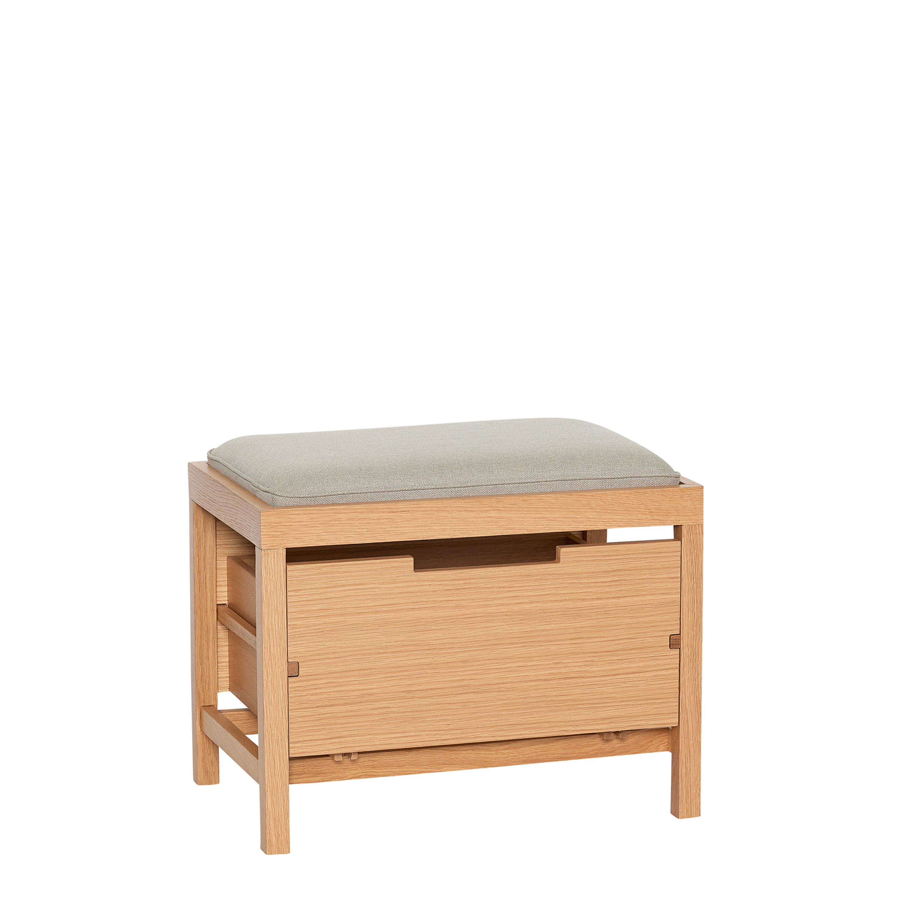 Hübsch Bifi Benk Sand/Natural 60x40