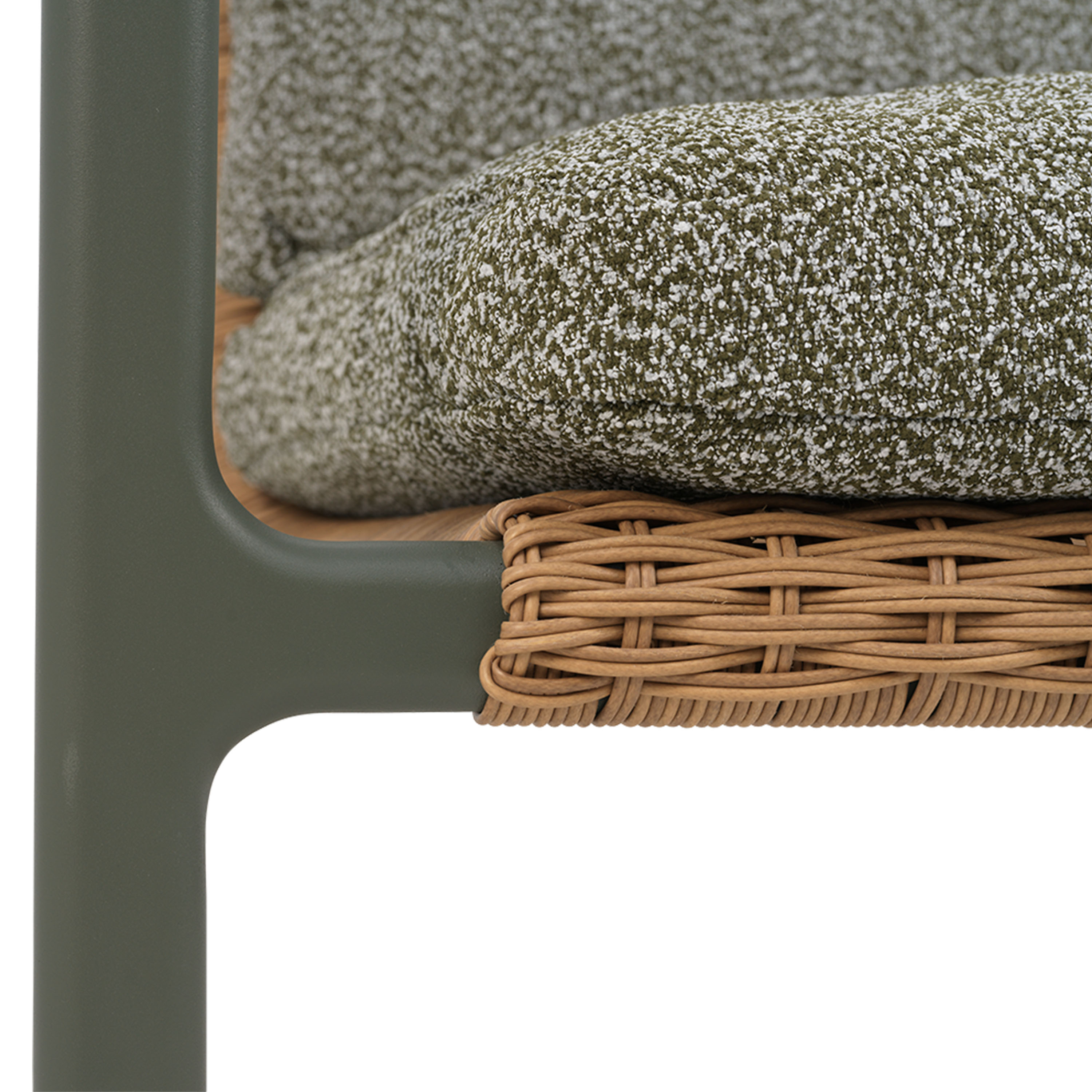 Brafab Motty Loungefotölj Nordic Green/Teddy Verde
