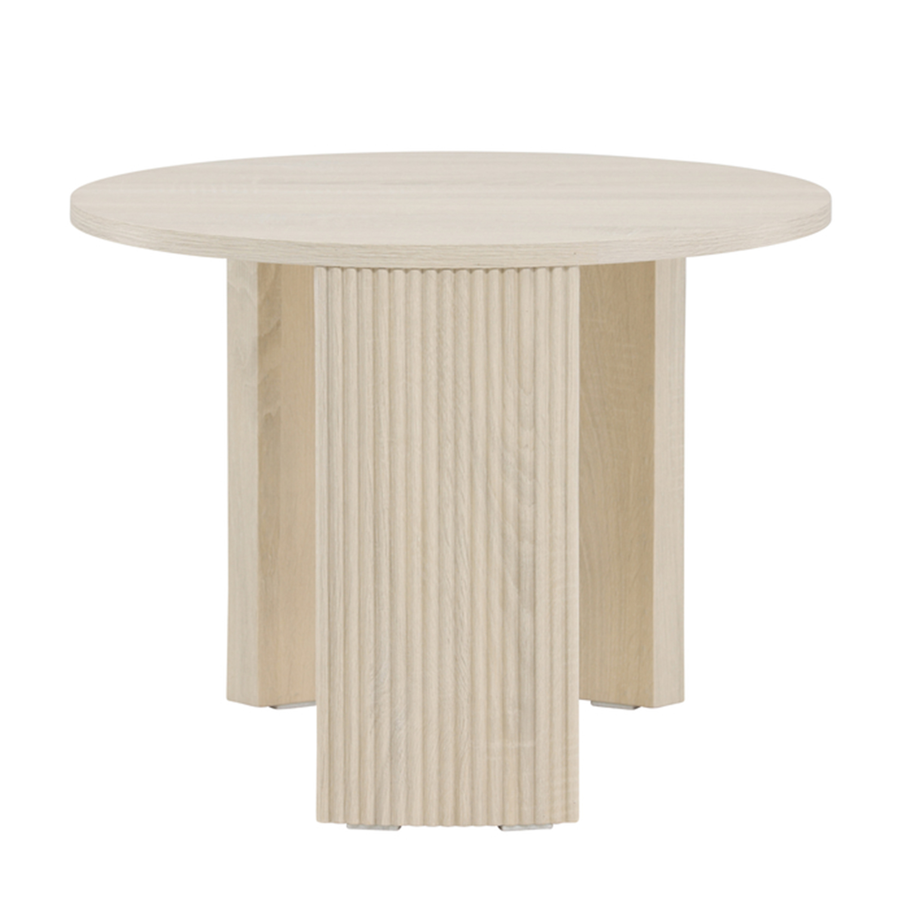 Venture Home Bristol Soffbord Vitpigmenterad Ø60