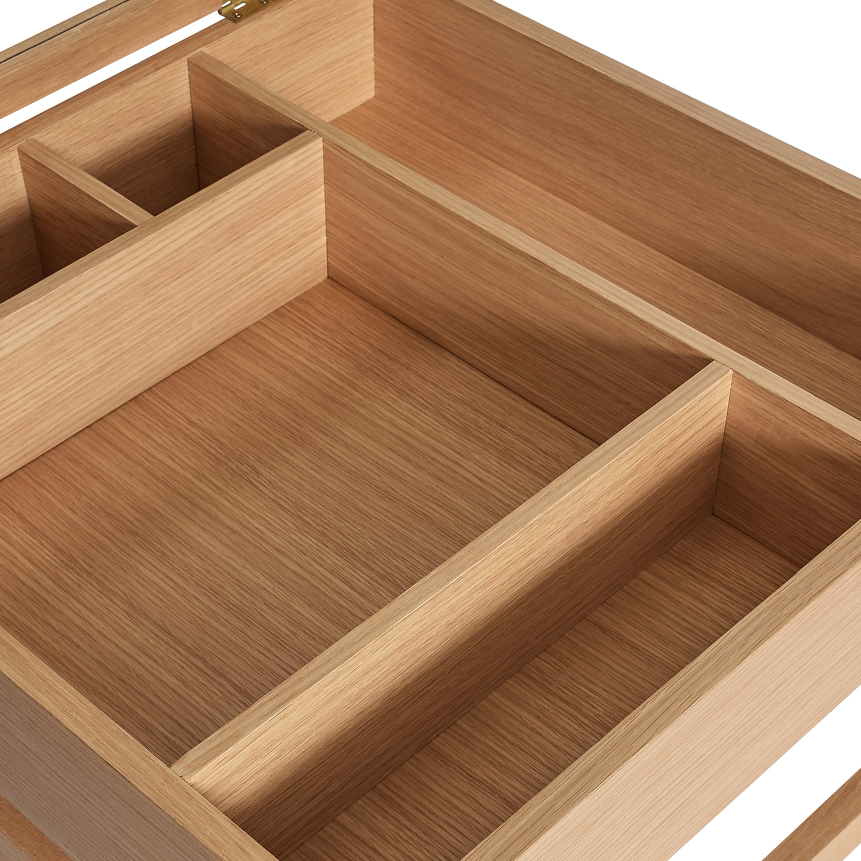 Hübsch Glitz Sofabord Natural 60cm