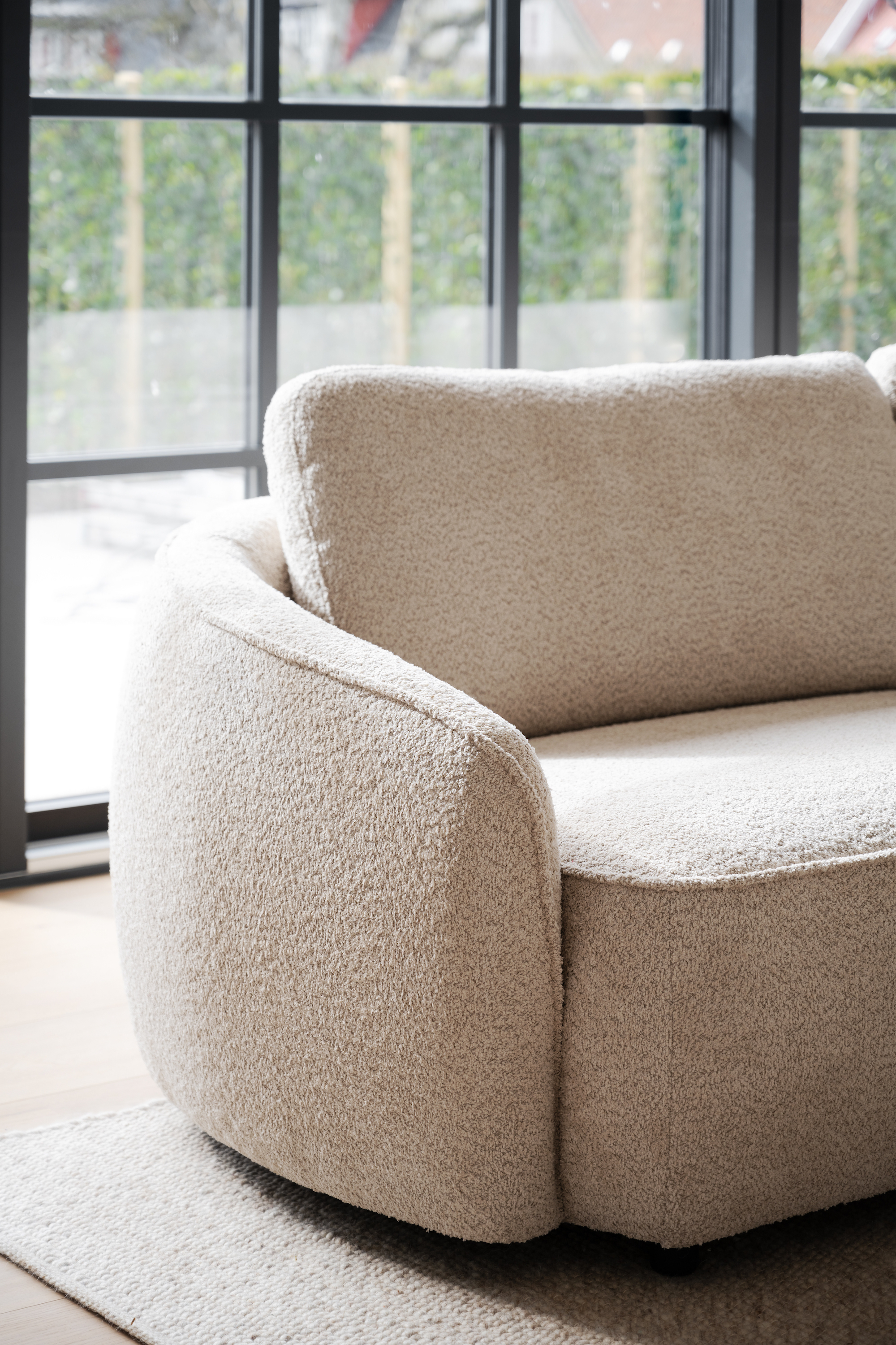 Rowico Home Norris 3-Sitzer Sofa Chaiselongue Rechts Beige 226cm