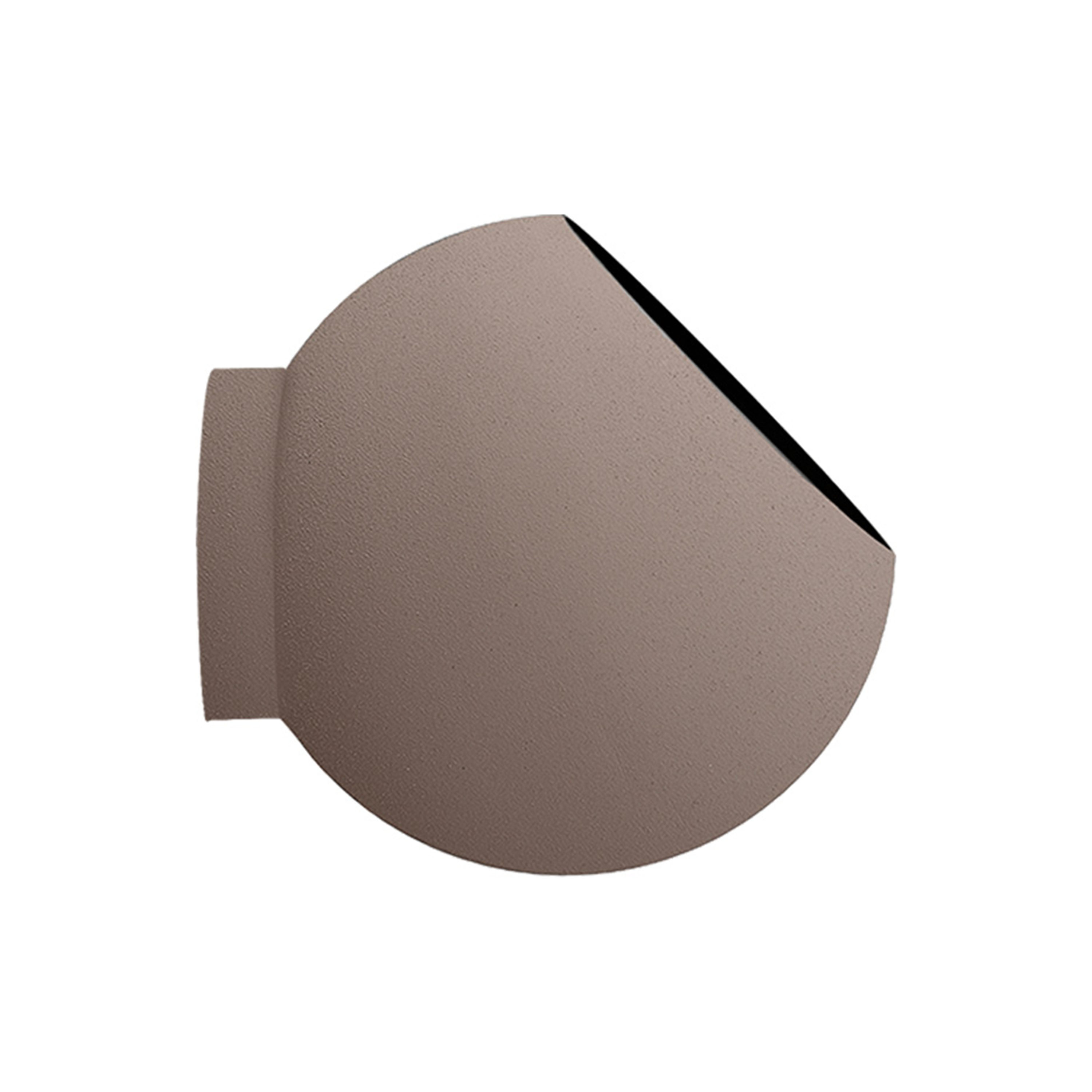 Globe Wandtopf Taupe Ø17