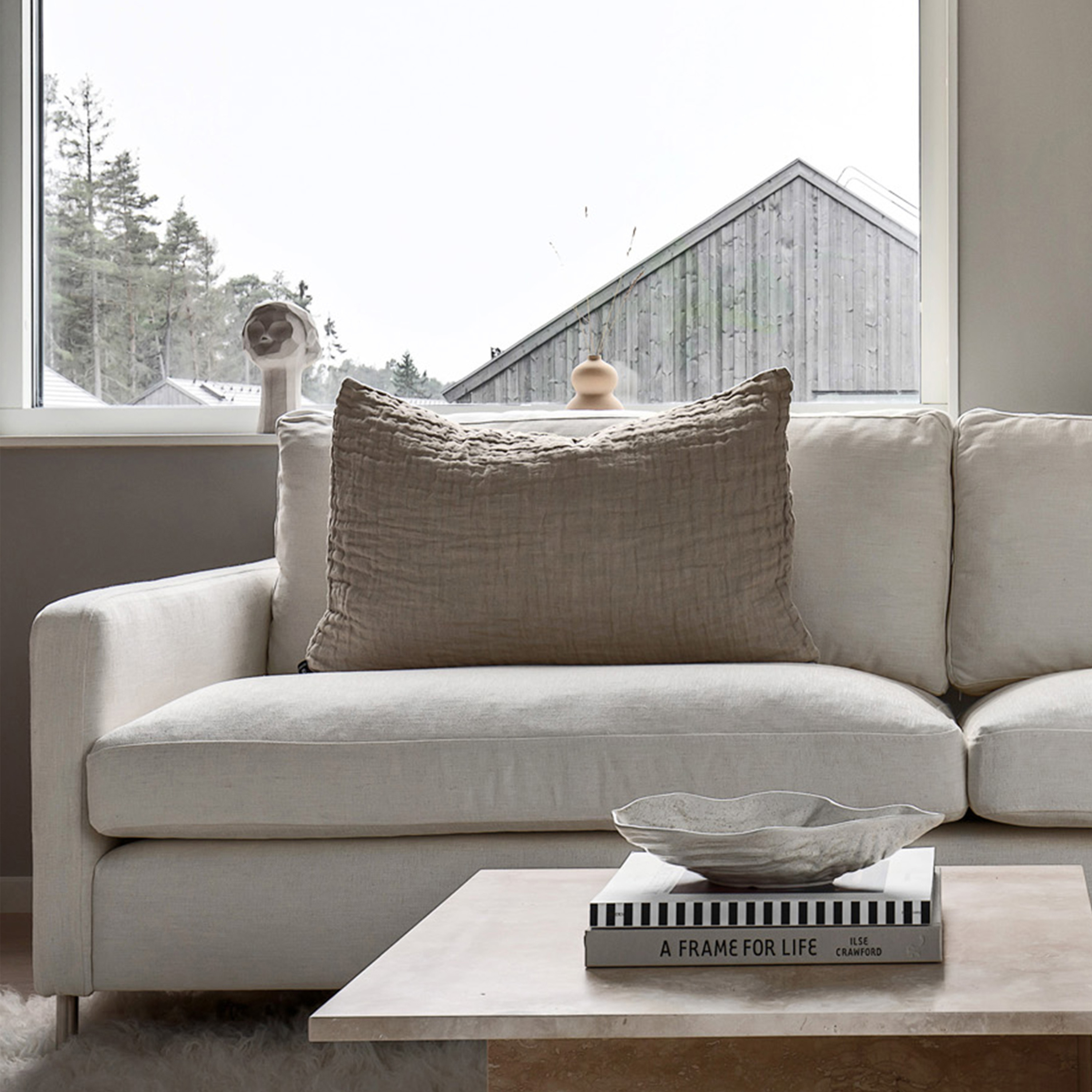 Sleepo Collection Åre 2-sits Soffa Vit 177cm