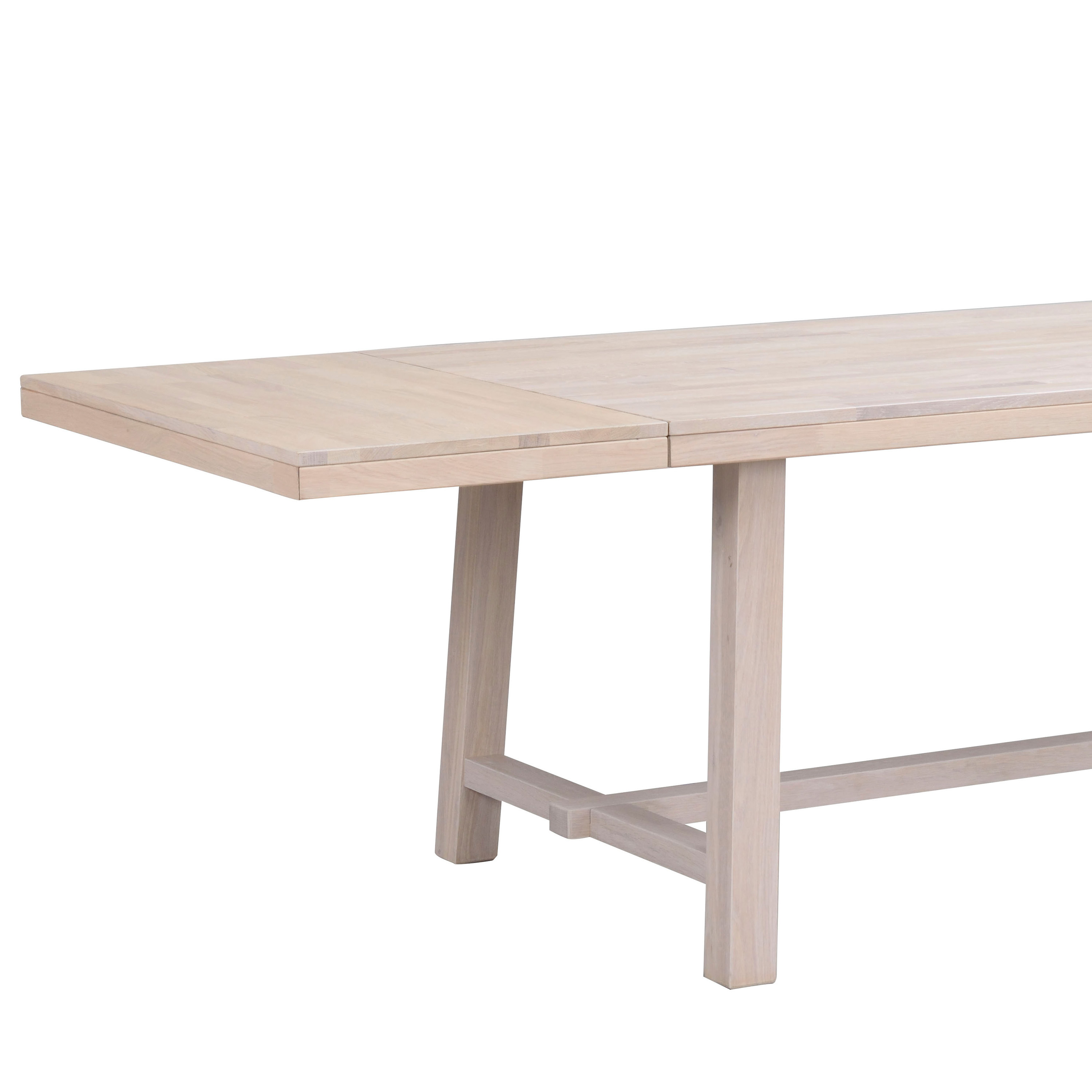 Rowico Home Brooklyn Matbord Vitpigmenterad Ek 220cm