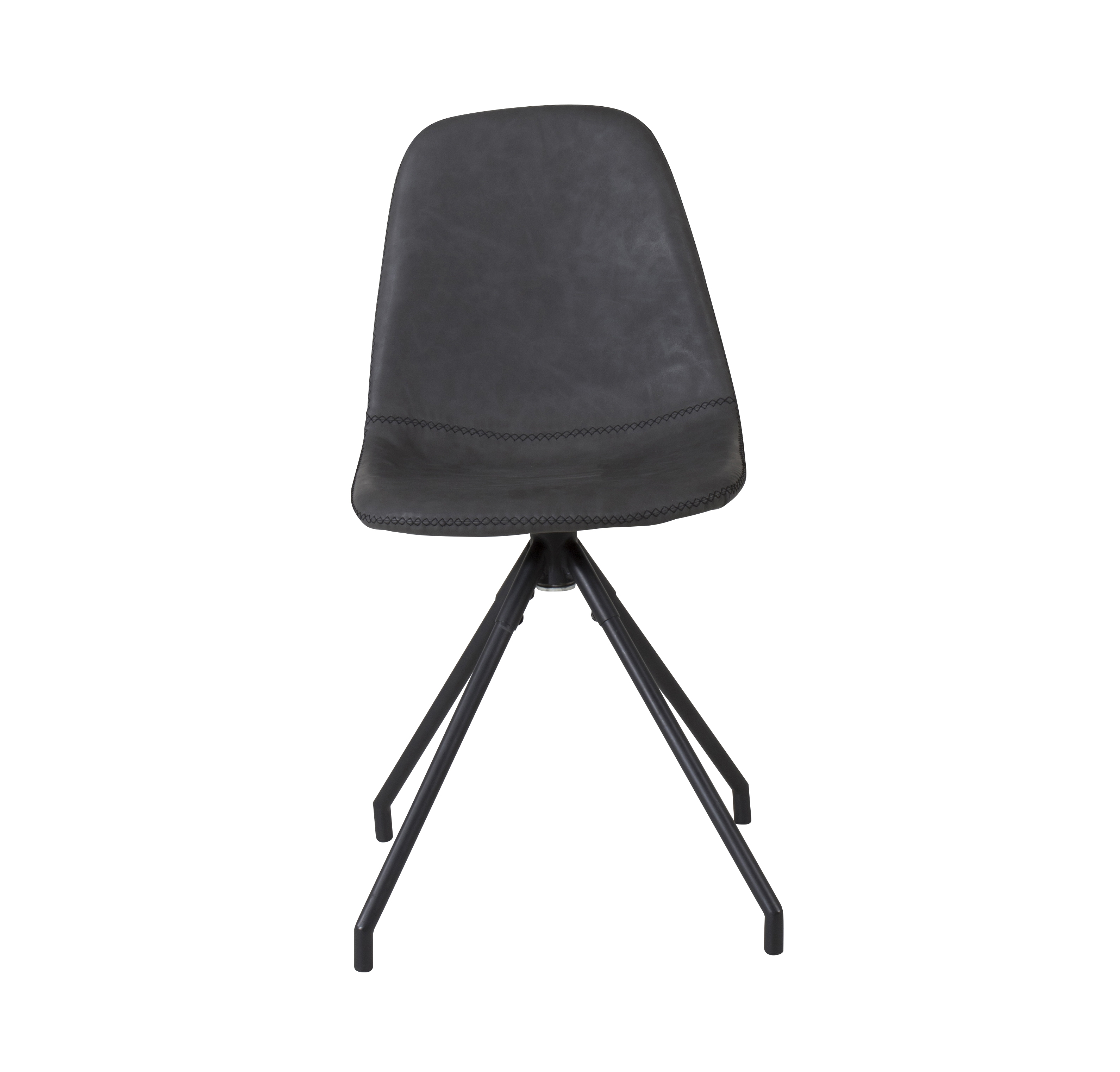 Venture Home Susanne Matstol Konstläder Svart