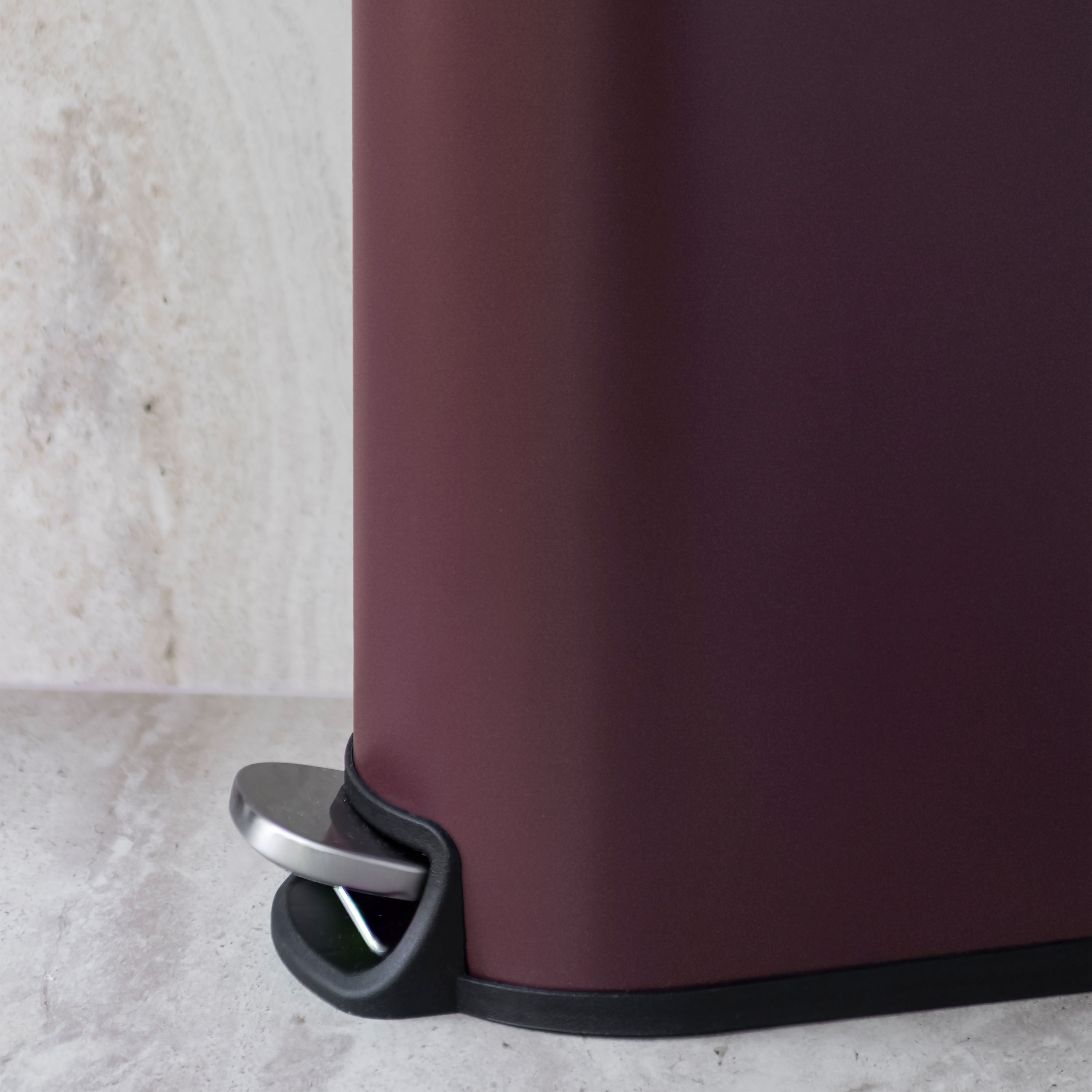 Mette Ditmer Mini-Walther Treteimer Weinrot